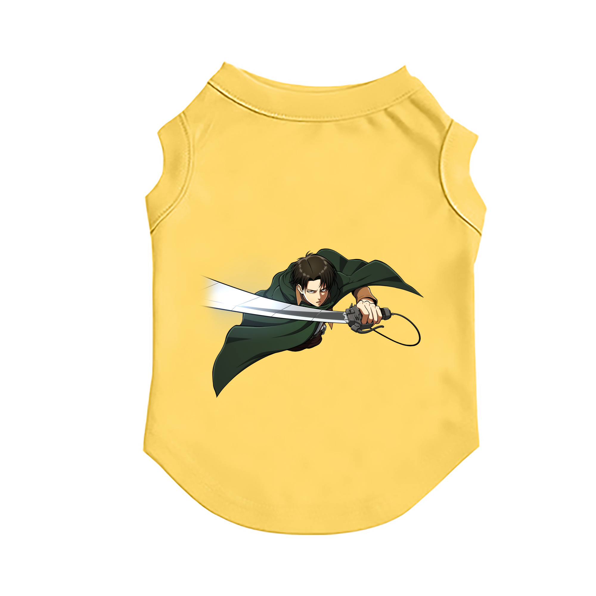 （画像用） 進撃の巨人 リヴァイ·アッカーマン Attack on Titan Levi Ackerman ペット用ベスト