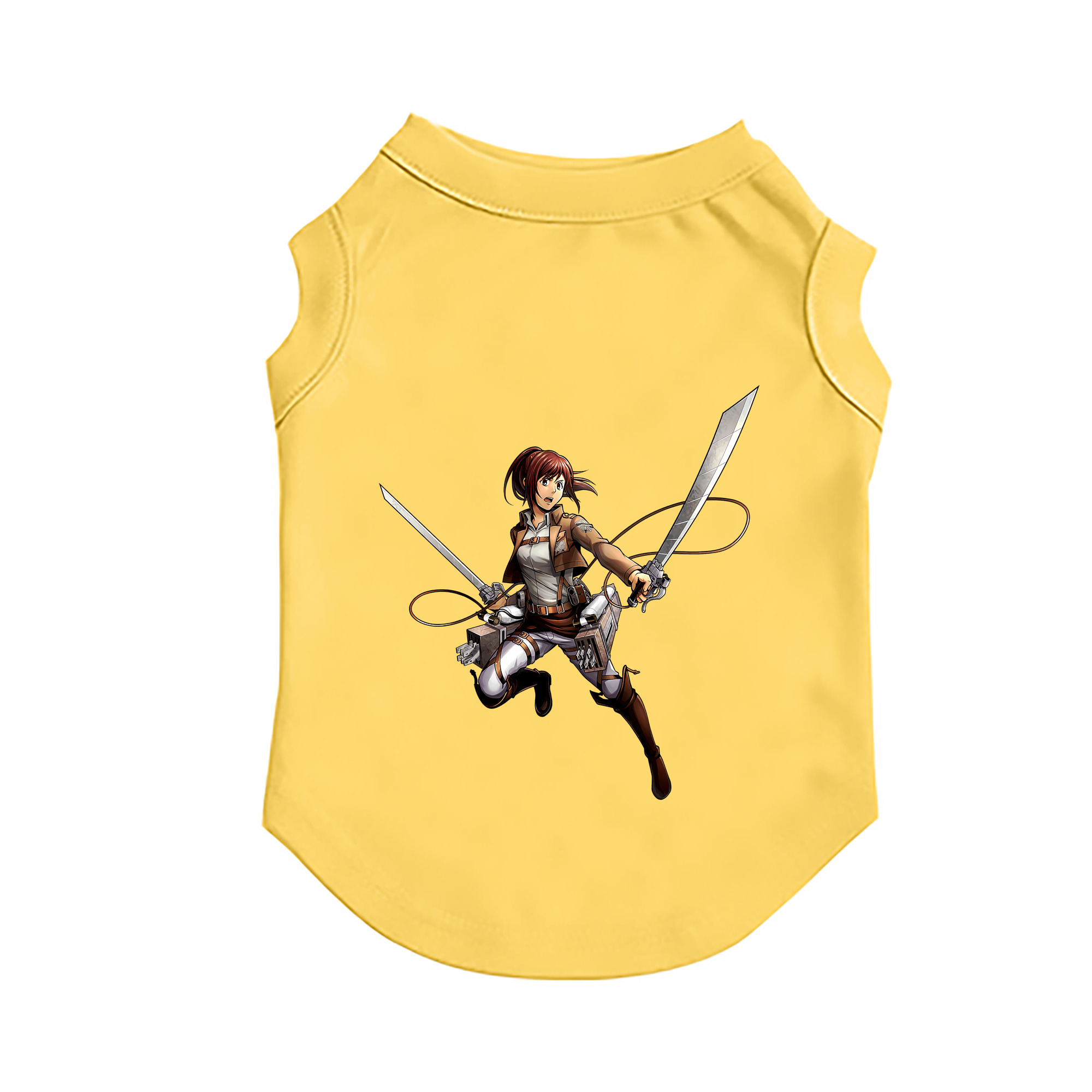（画像用） 進撃の巨人 サシャ·ブラウス Attack on Titan Sasha Blaus ペット用ベスト