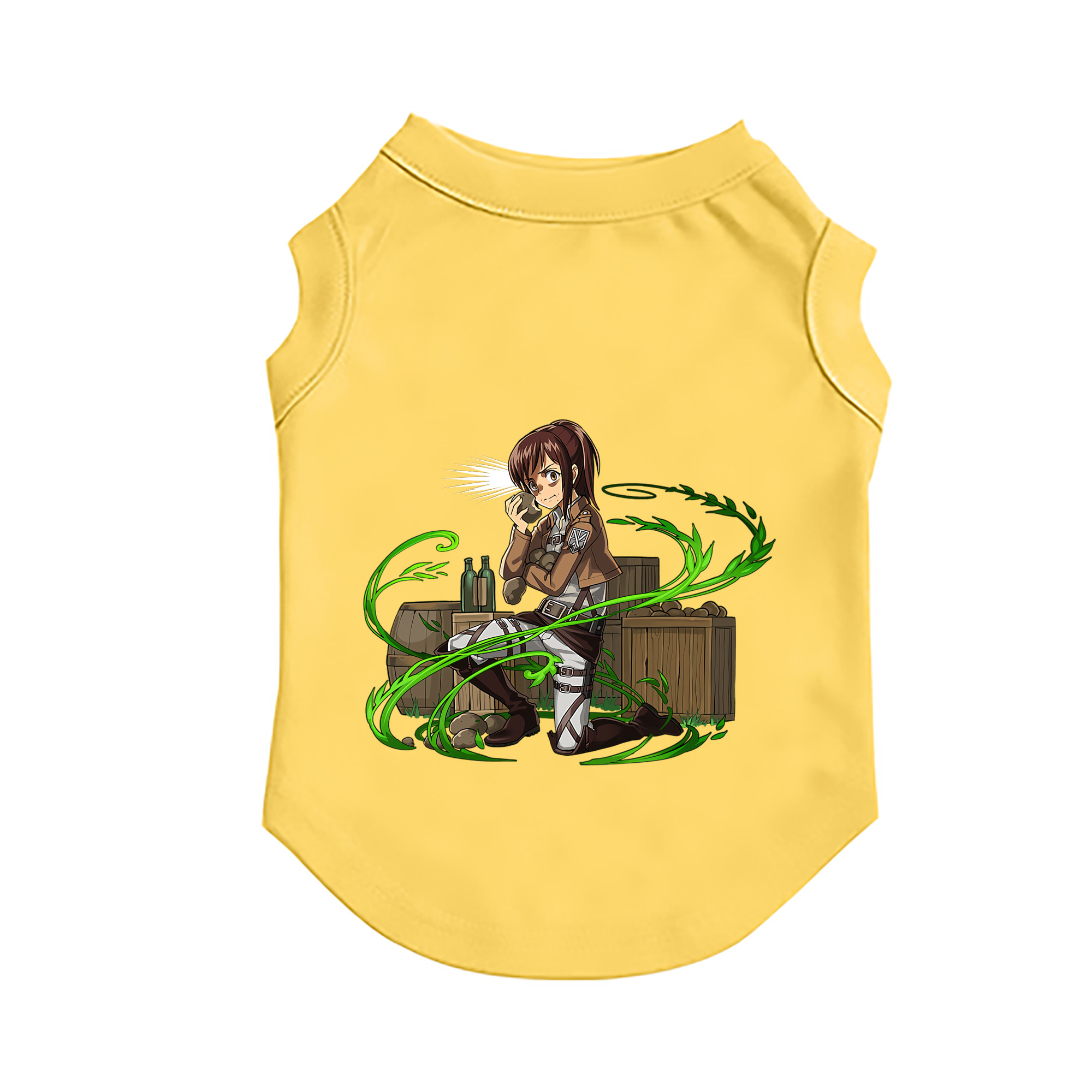 （画像用） 進撃の巨人 サシャ·ブラウス Attack on Titan Sasha Blaus ペット用ベスト