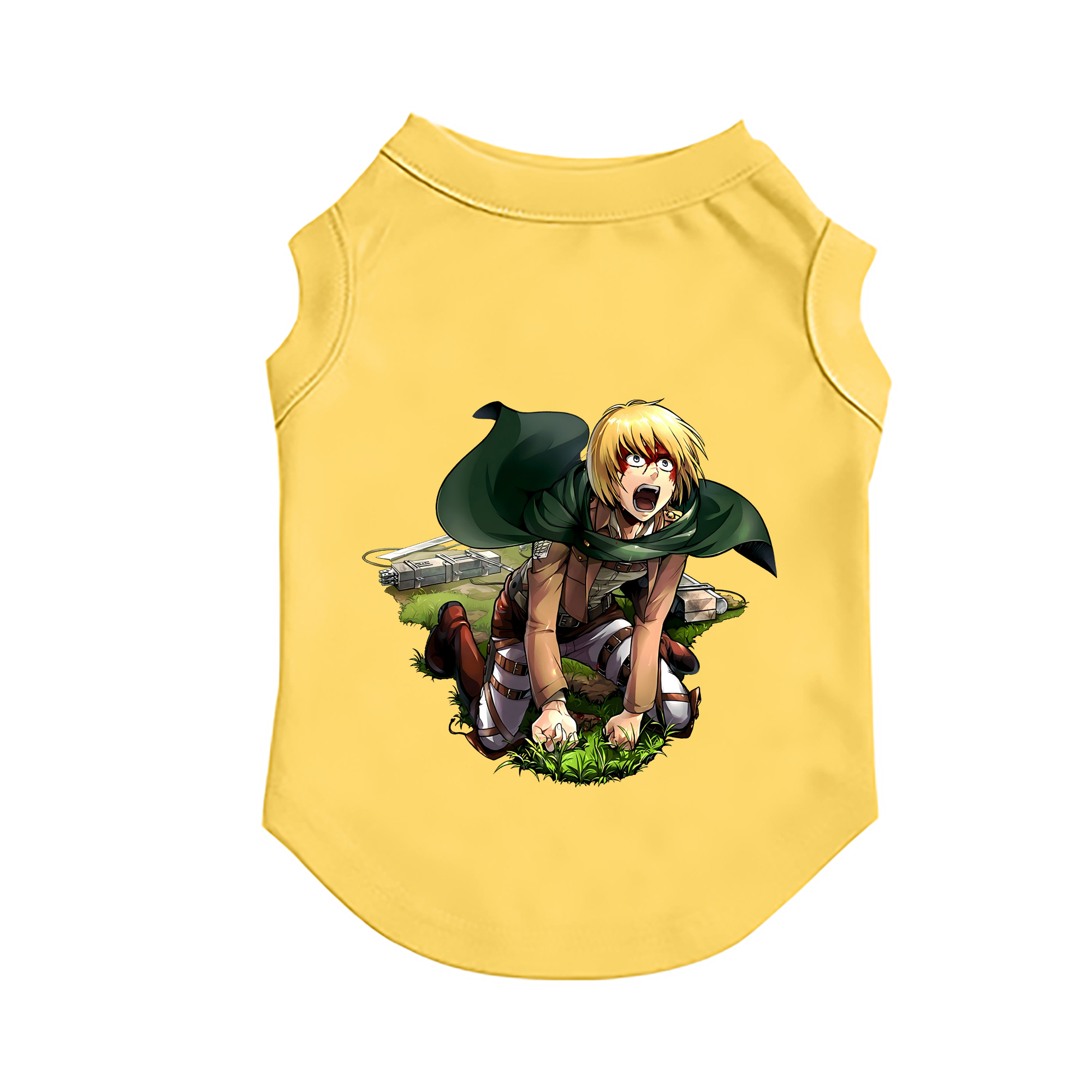 （画像用） 進撃の巨人 アルミン·アルレルト Attack on Titan Armin Arlert ペット用ベスト