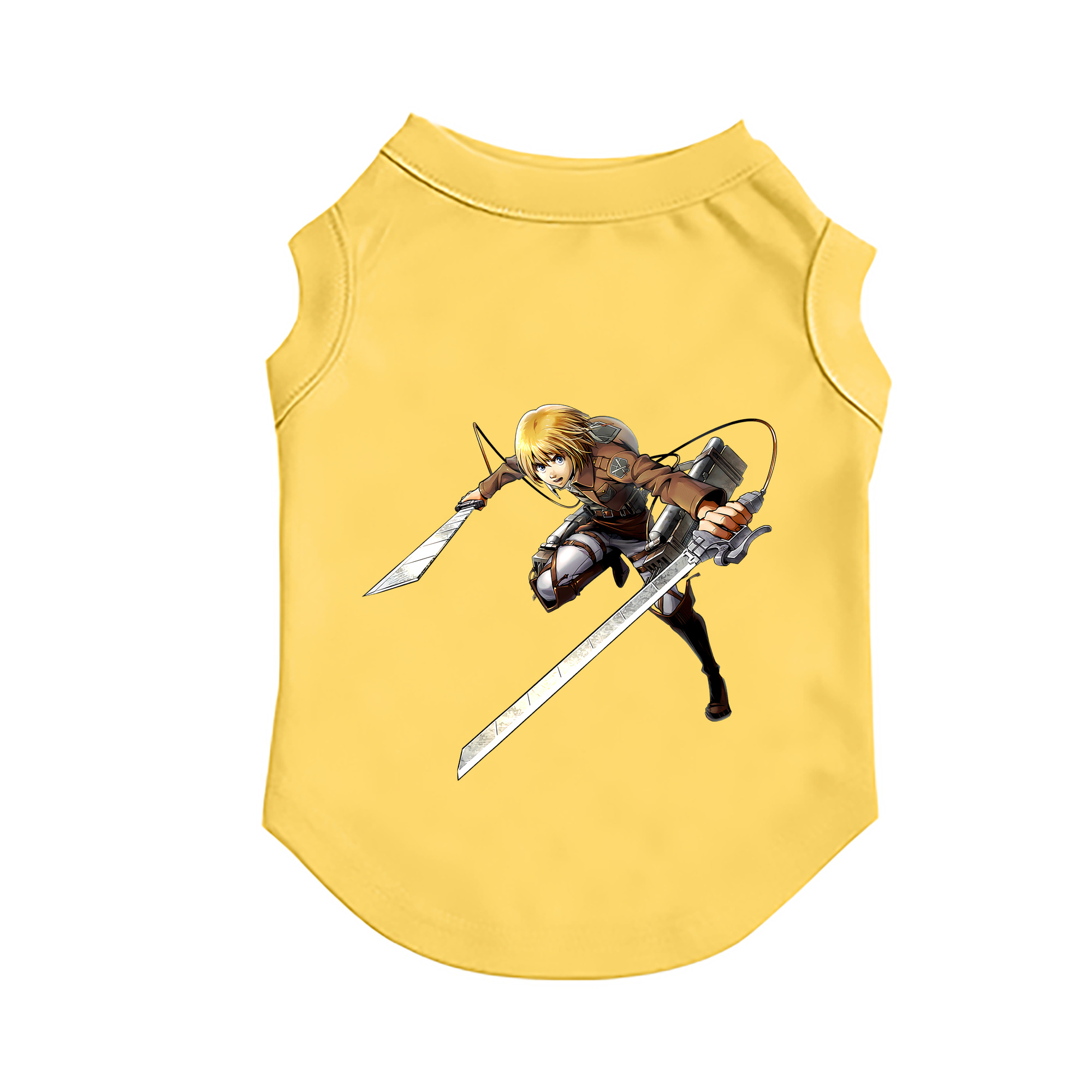 （画像用） 進撃の巨人 アルミン·アルレルト Attack on Titan Armin Arlert ペット用ベスト