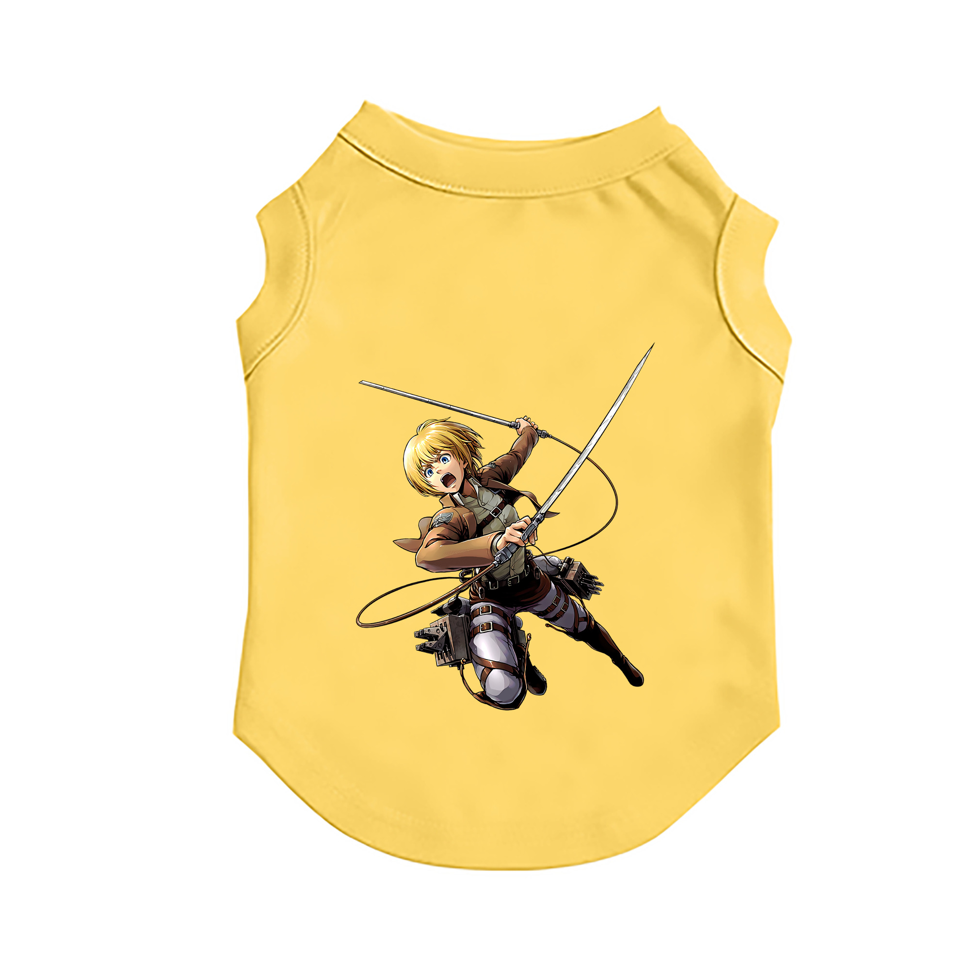 （画像用） 進撃の巨人 アルミン·アルレルト Attack on Titan Armin Arlert ペット用ベスト