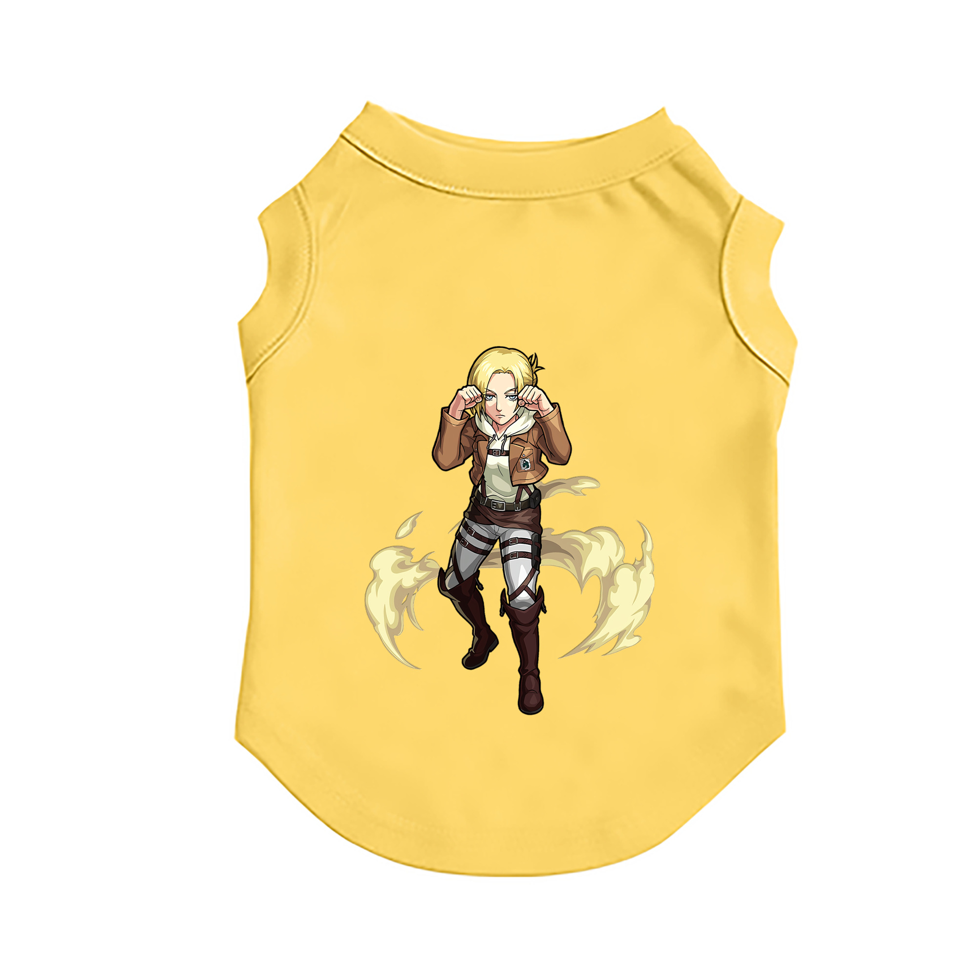 （画像用） 進撃の巨人 アニ・レオンハート Attack on Titan Annie Leonhart ペット用ベスト