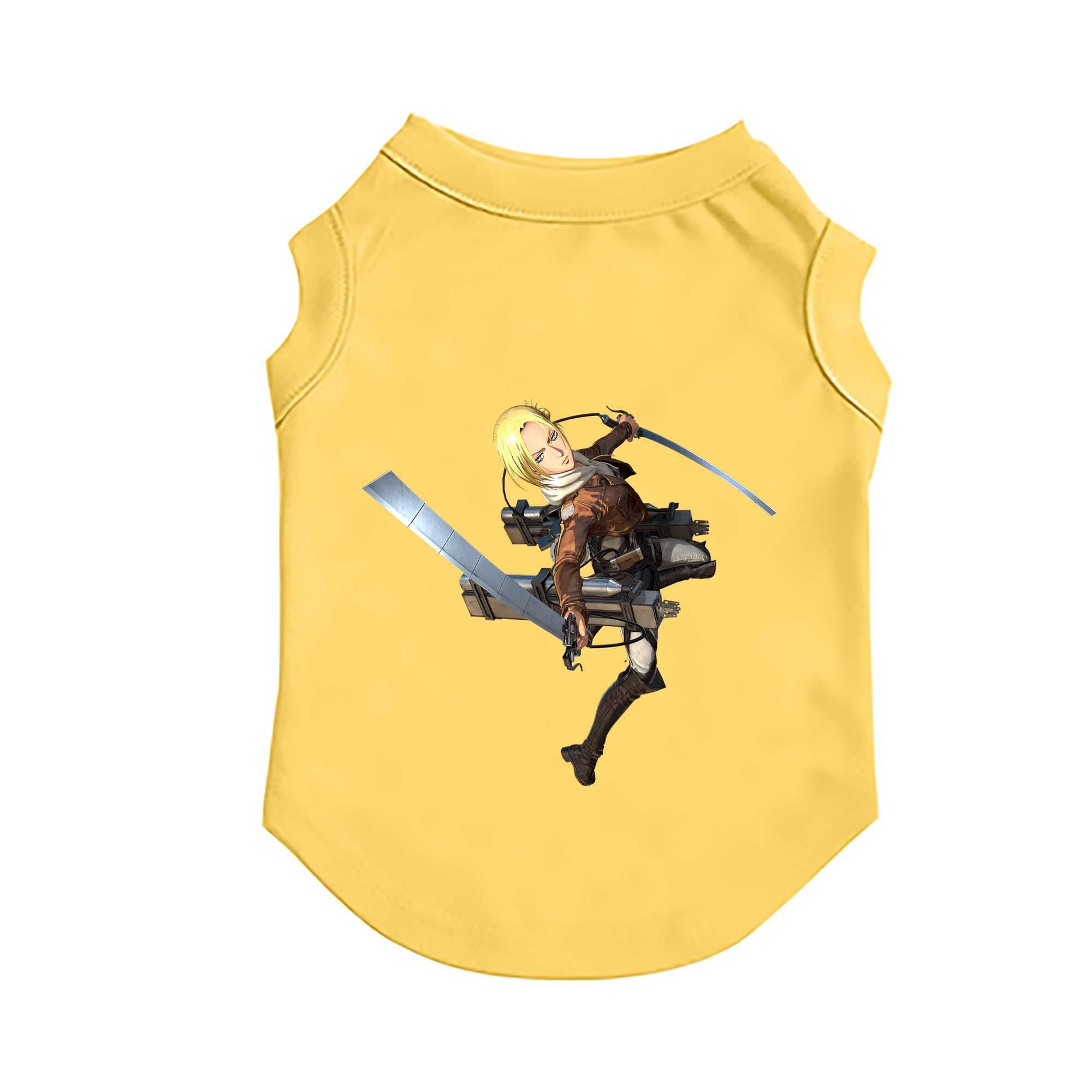 （画像用） 進撃の巨人 アニ・レオンハート Attack on Titan Annie Leonhart ペット用ベスト