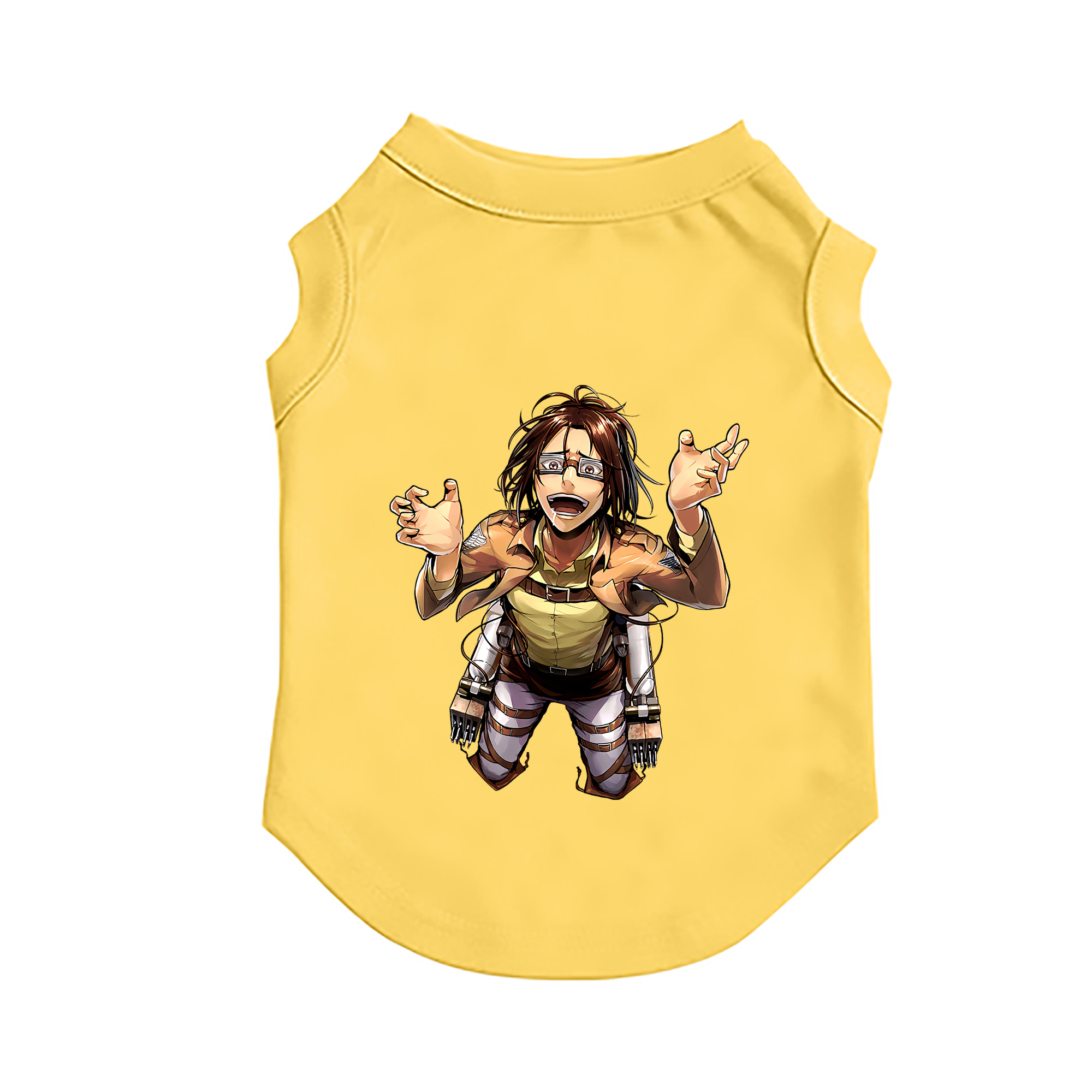 （画像用） 進撃の巨人 ハンジ·ゾエ Attack on Titan Hanji Zoe ペット用ベスト