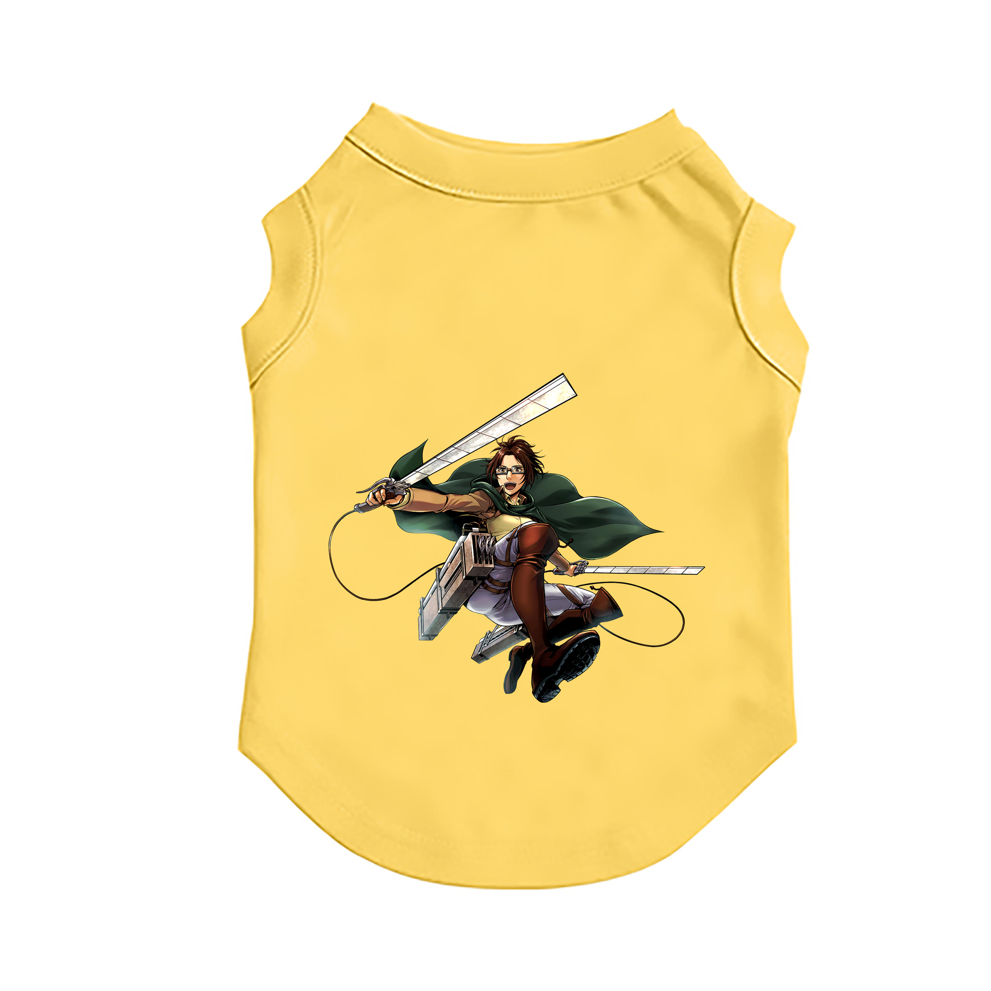 （画像用） 進撃の巨人 ハンジ·ゾエ Attack on Titan Hanji Zoe ペット用ベスト
