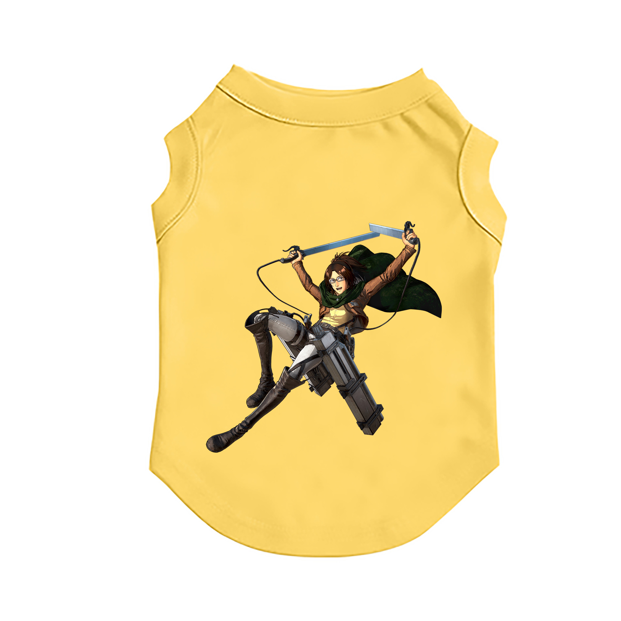 （画像用） 進撃の巨人 ハンジ·ゾエ Attack on Titan Hanji Zoe ペット用ベスト