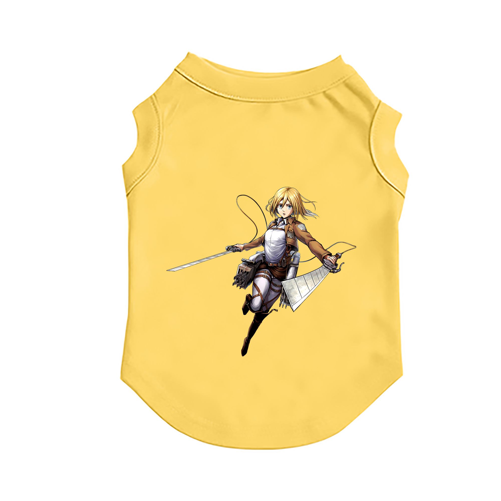 （画像用） 進撃の巨人 クリスタ·レンズ Attack on Titan Christa Lenz ペット用ベスト