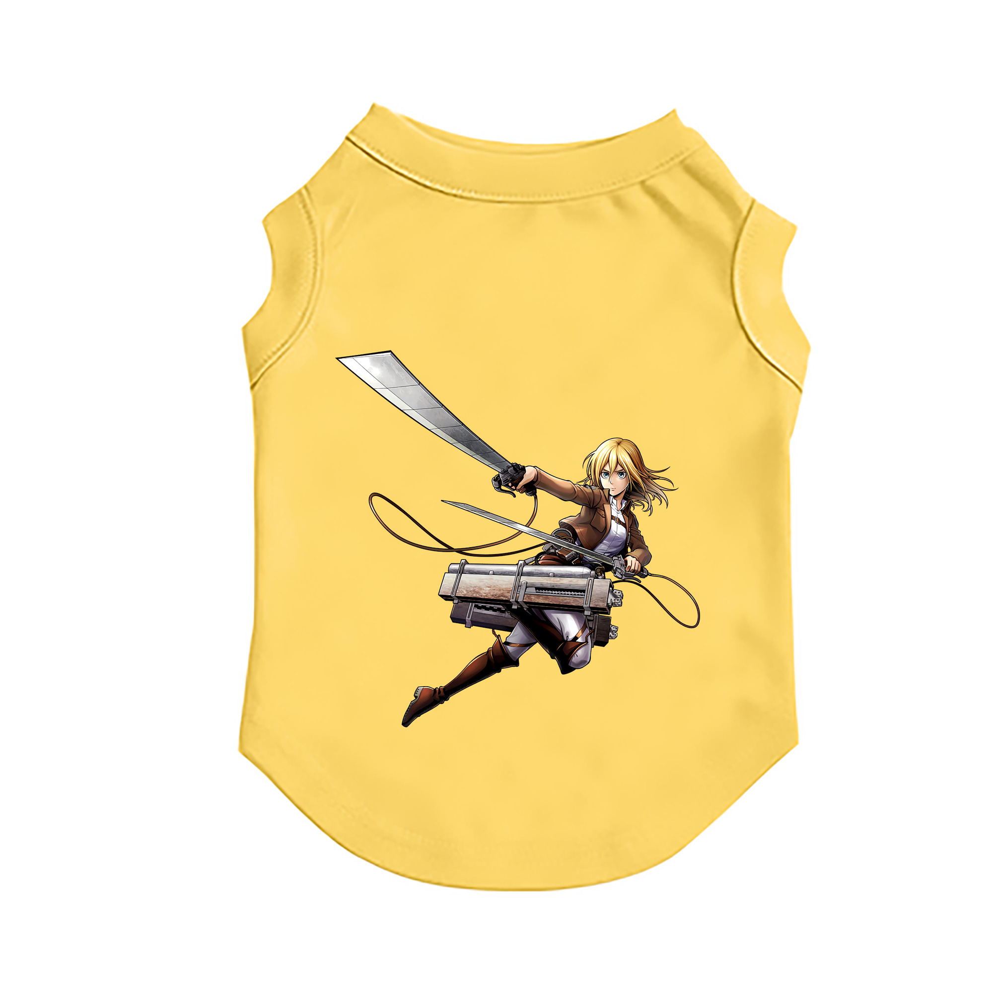 （画像用） 進撃の巨人 クリスタ·レンズ Attack on Titan Christa Lenz ペット用ベスト