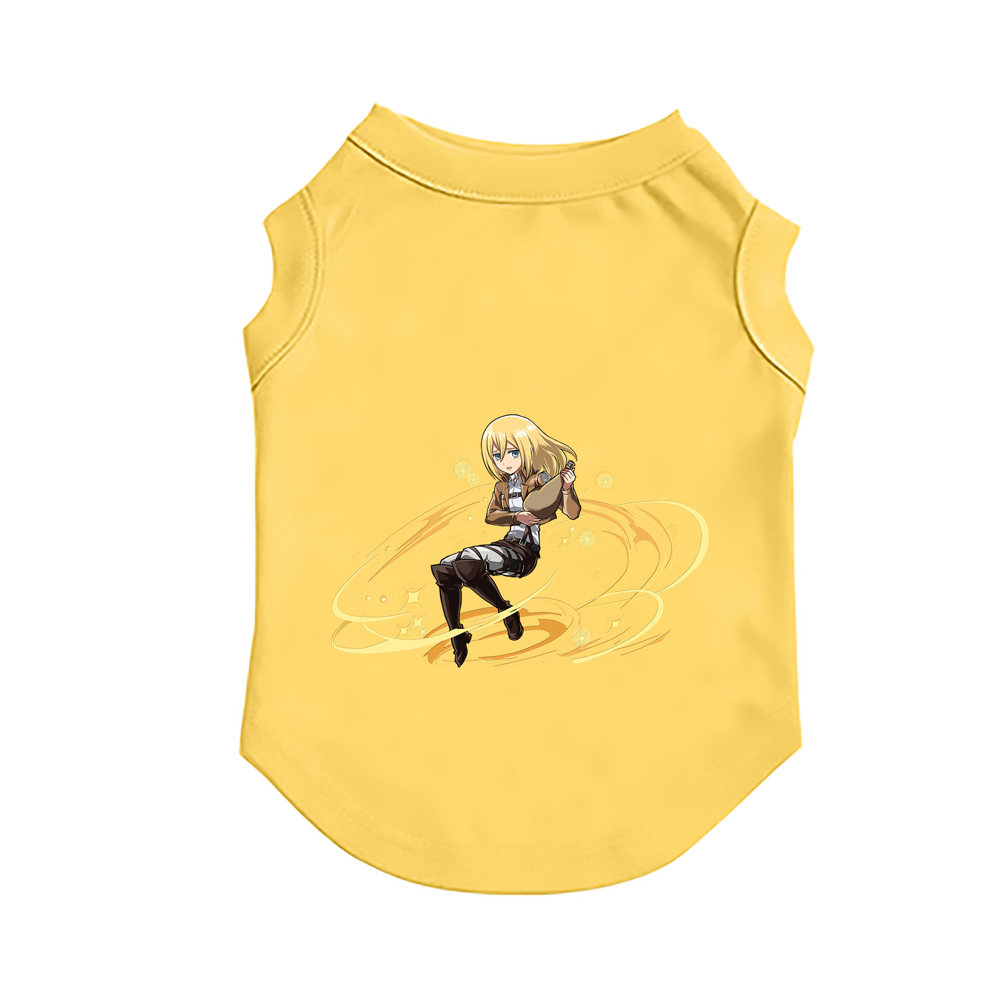（画像用） 進撃の巨人 クリスタ·レンズ Attack on Titan Christa Lenz ペット用ベスト