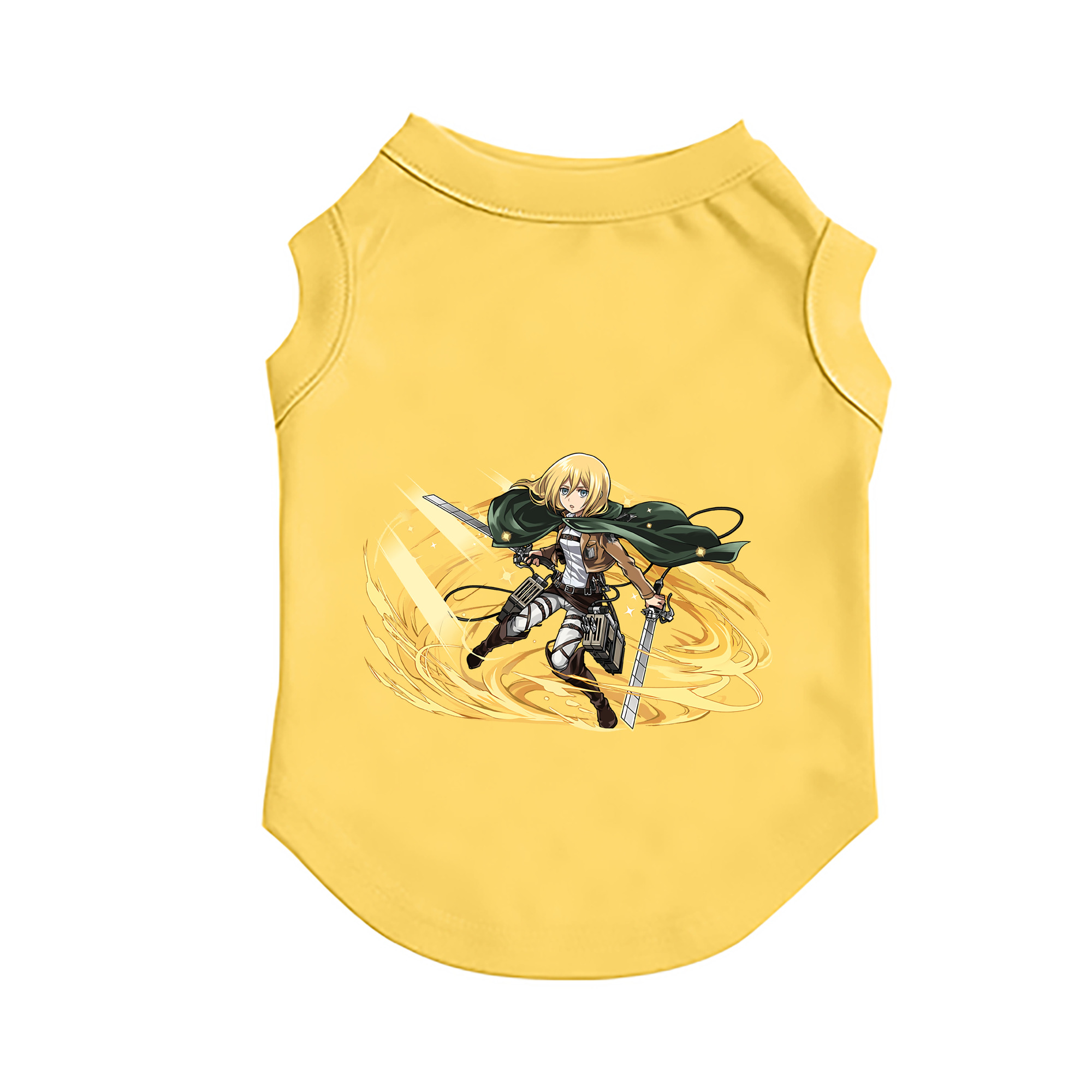（画像用） 進撃の巨人 クリスタ·レンズ Attack on Titan Christa Lenz ペット用ベスト