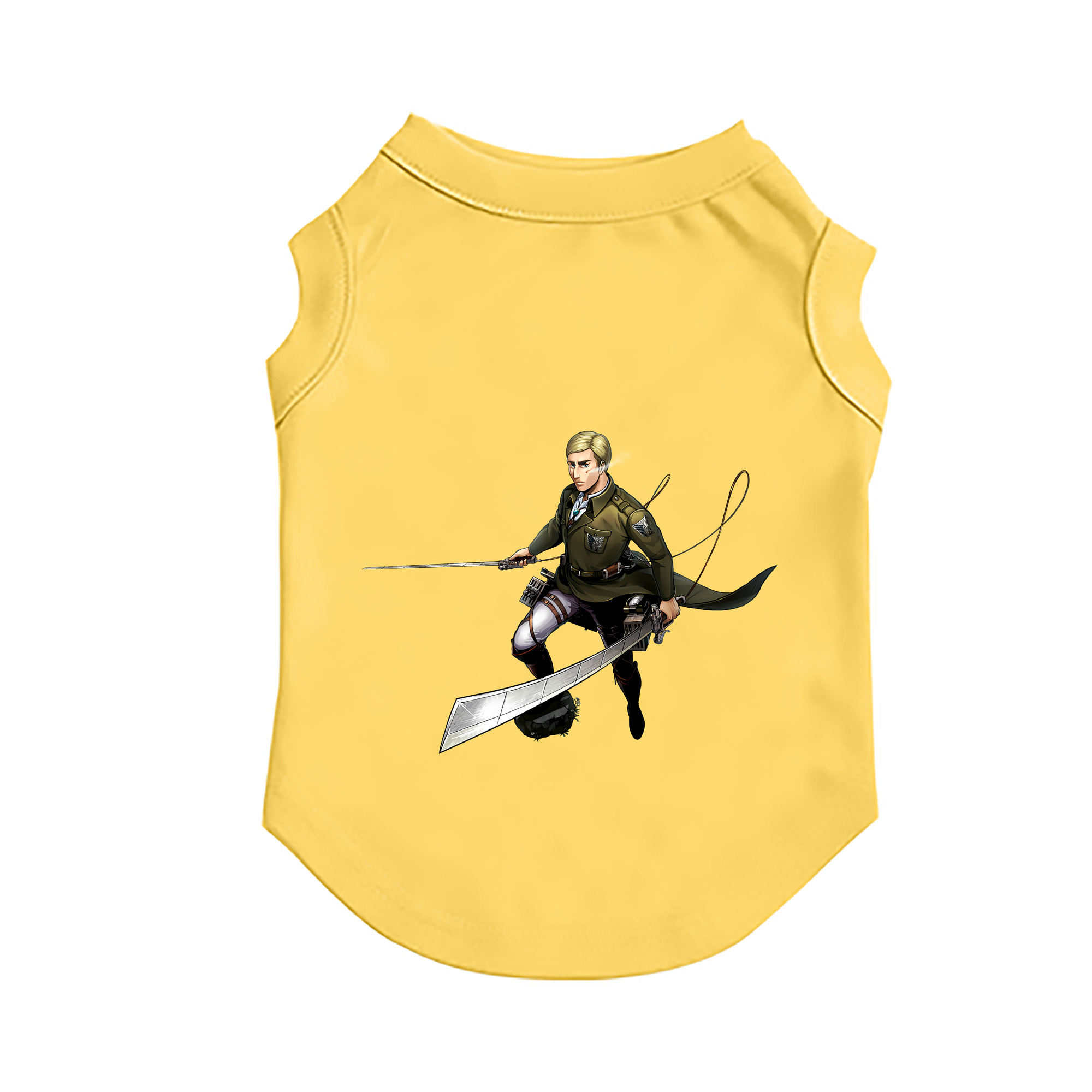 （画像用） 進撃の巨人 エルヴィン・スミス Attack on Titan Erwin Smith ペット用ベスト