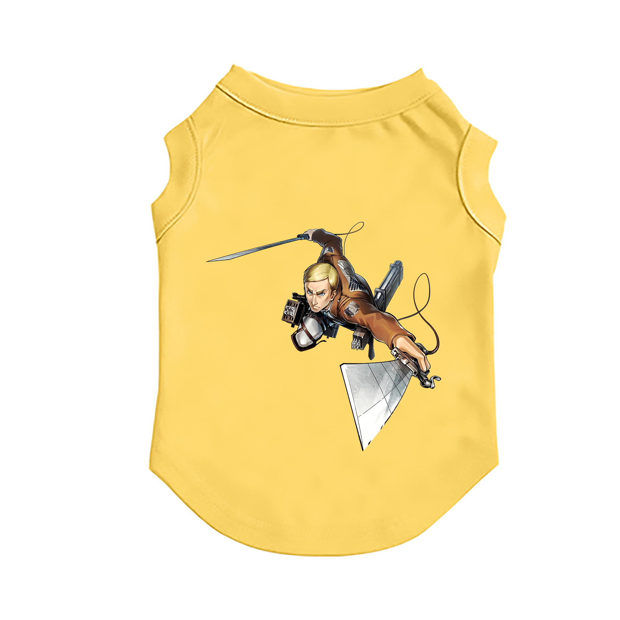 （画像用） 進撃の巨人 エルヴィン・スミス Attack on Titan Erwin Smith ペット用ベスト