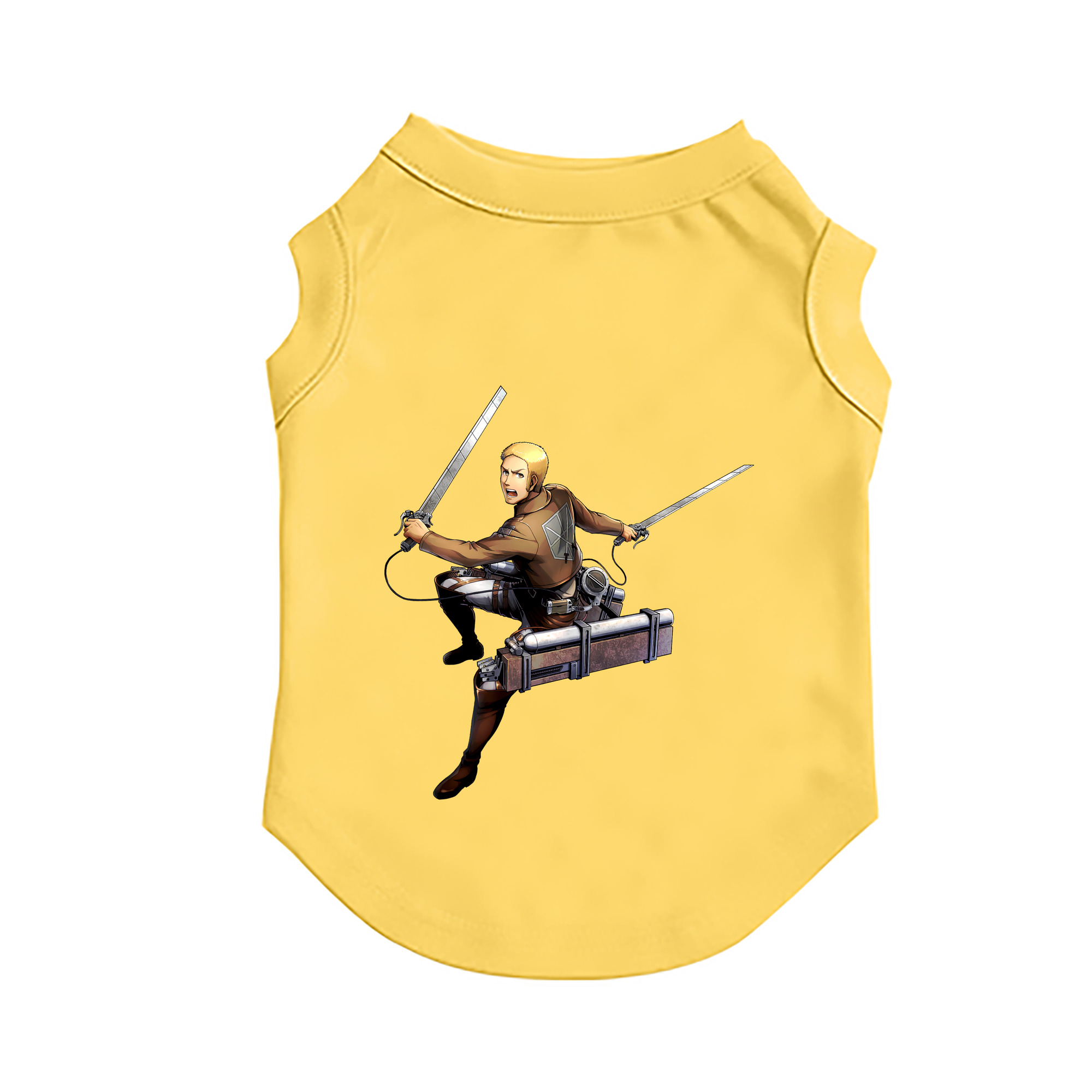 （画像用） 進撃の巨人 ライナー・ブラウン Attack on Titan Reiner Braun ペット用ベスト