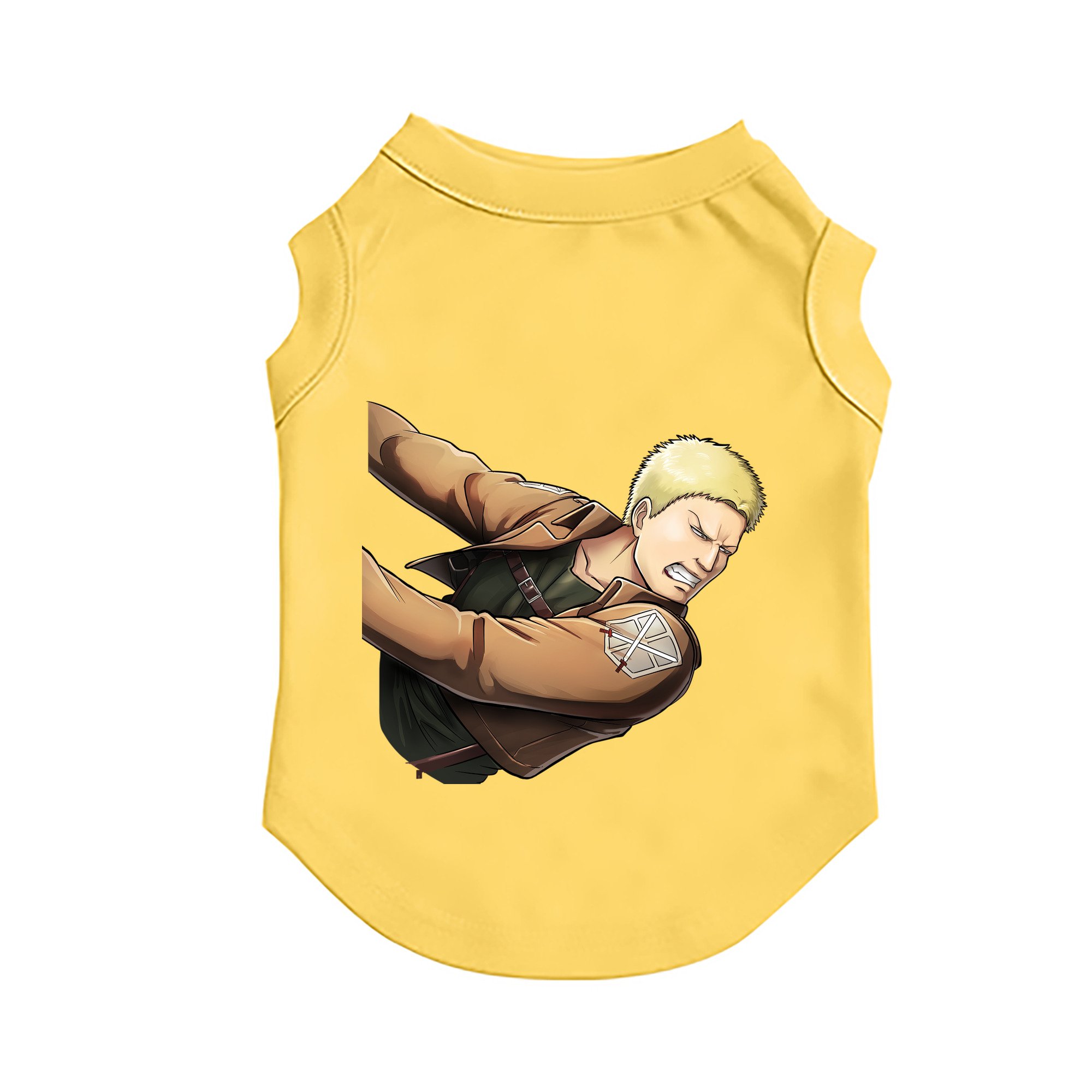 （画像用） 進撃の巨人 ライナー・ブラウン Attack on Titan Reiner Braun ペット用ベスト