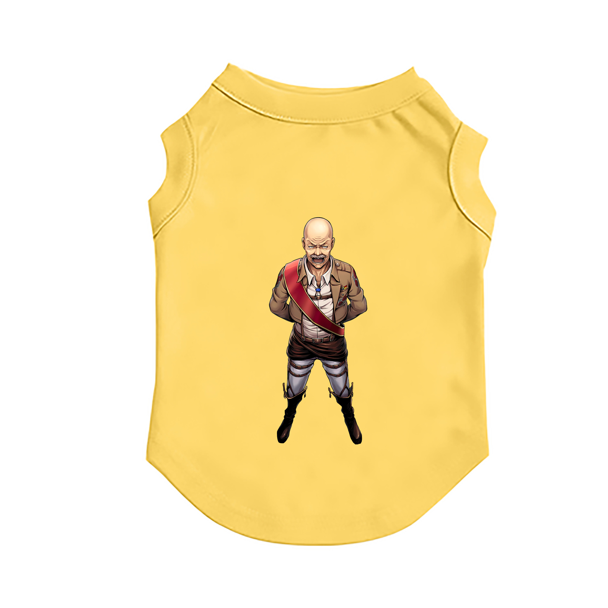 （画像用） 進撃の巨人 ドット·ピクシス Attack on Titan Dot Pixis ペット用ベスト