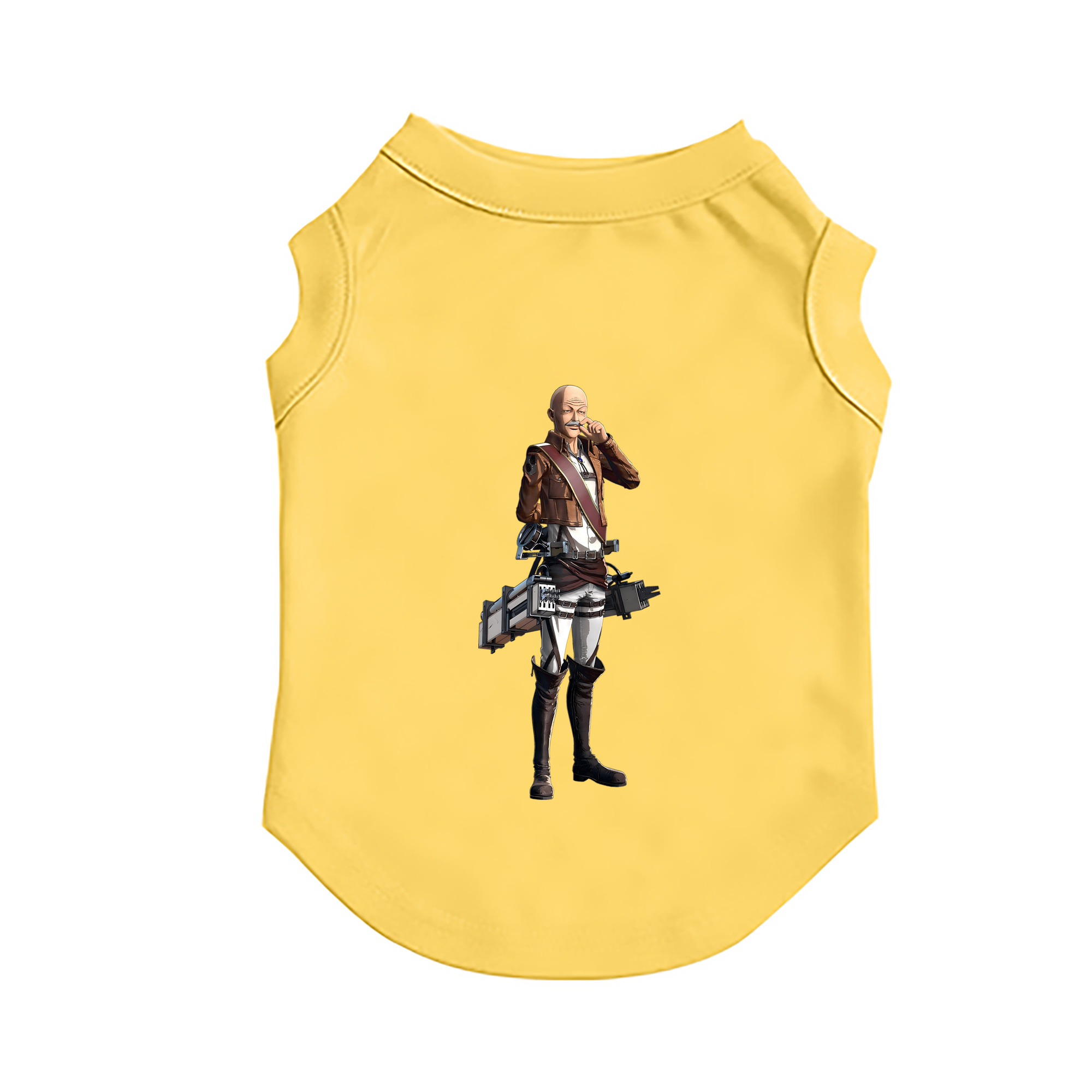 （画像用） 進撃の巨人 ドット·ピクシス Attack on Titan Dot Pixis ペット用ベスト