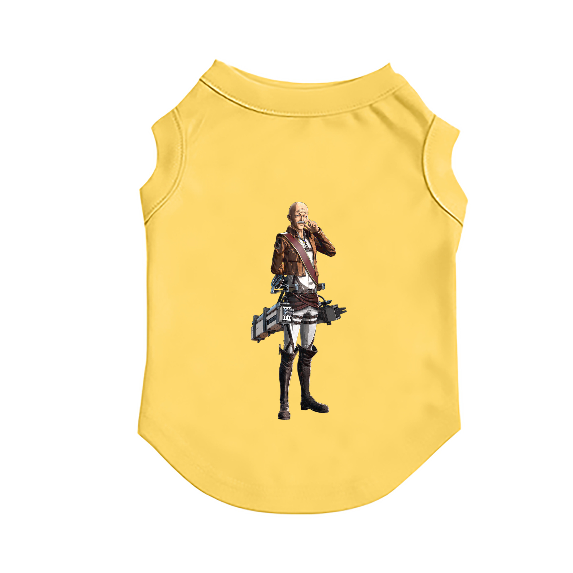 （画像用） 進撃の巨人 ドット·ピクシス Attack on Titan Dot Pixis ペット用ベスト