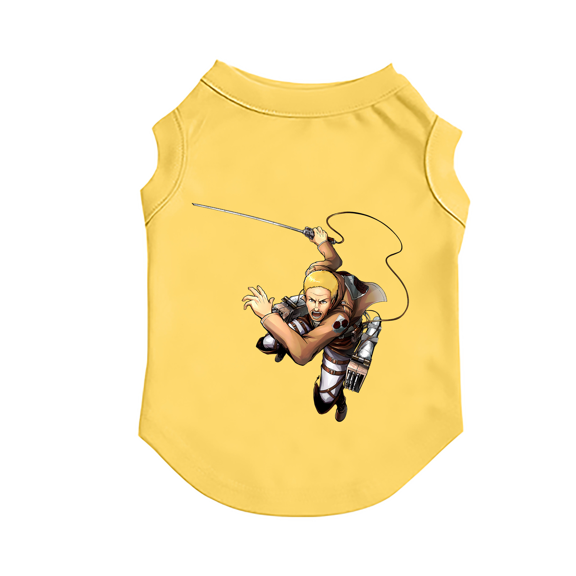 （画像用） 進撃の巨人 ハンネス Attack on Titan Hannes ペット用ベスト