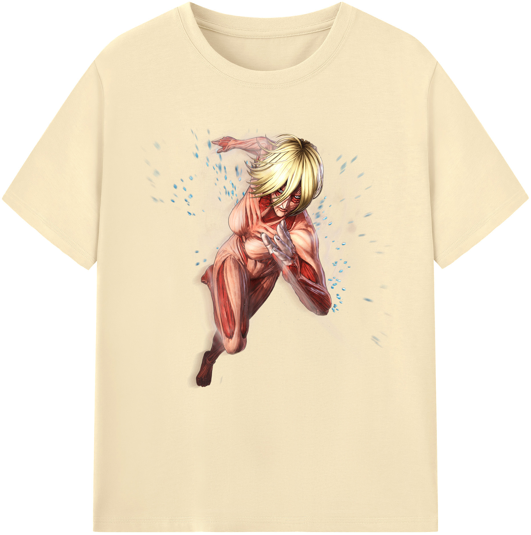 （画像用） 進撃の巨人 Attack on Titan 綿100％半袖Tシャツ（フロントプリント）