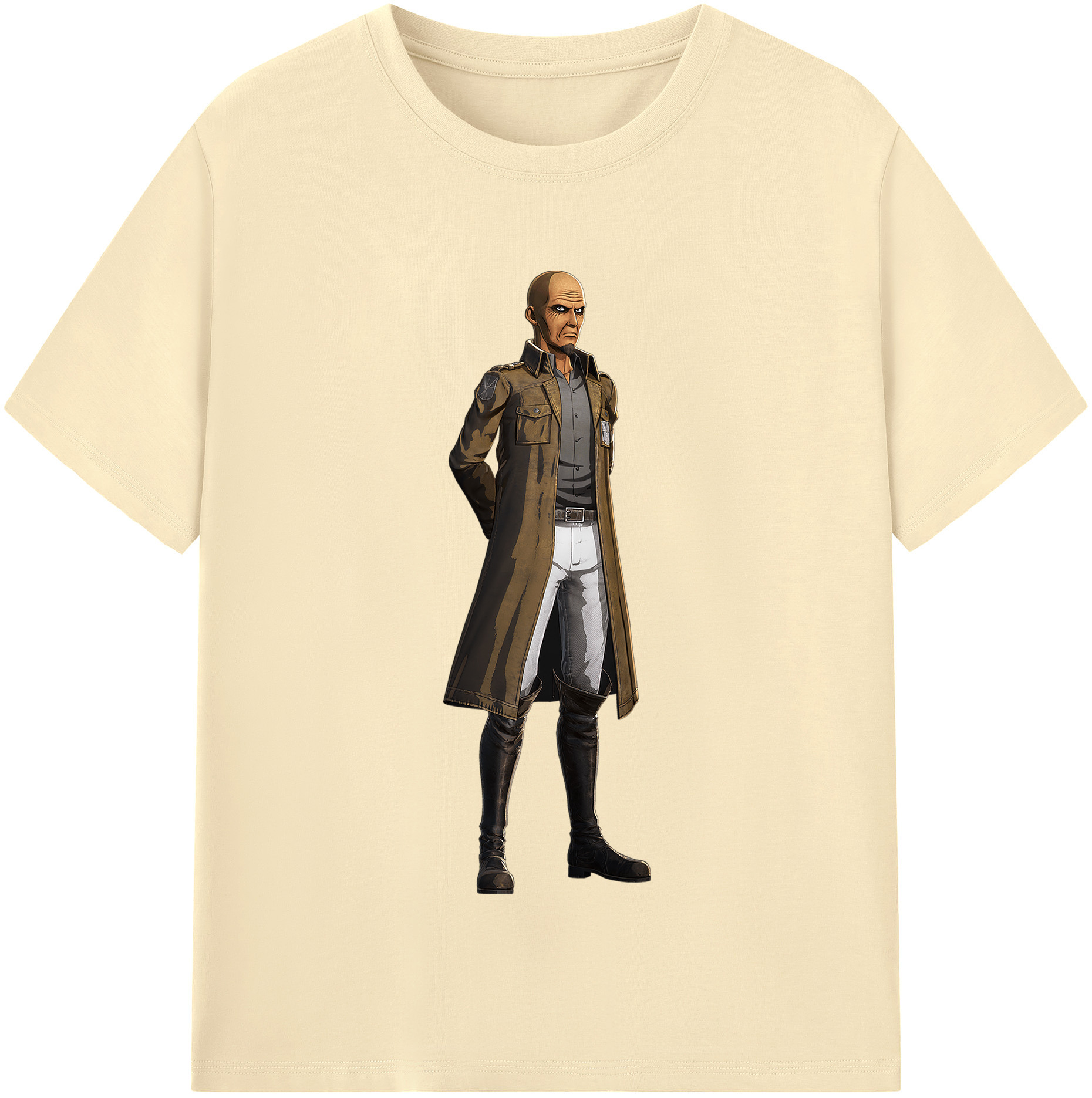 （画像用） 進撃の巨人 Attack on Titan 綿100％半袖Tシャツ（フロントプリント）