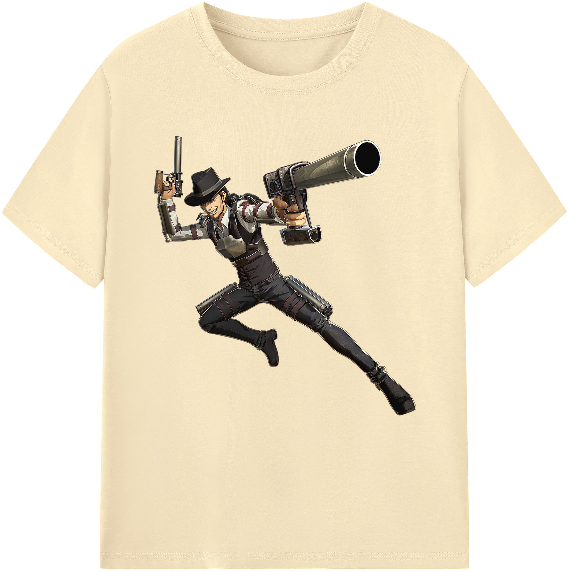 （画像用） 進撃の巨人 Attack on Titan 綿100％半袖Tシャツ（フロントプリント）