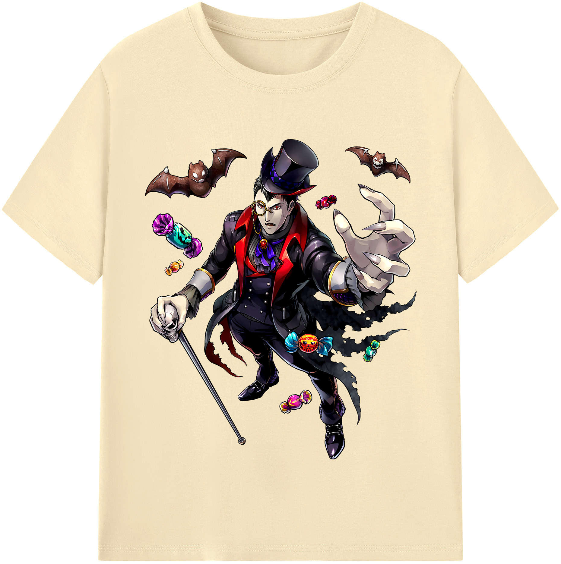 （画像用） 進撃の巨人 Attack on Titan 綿100％半袖Tシャツ（フロントプリント）