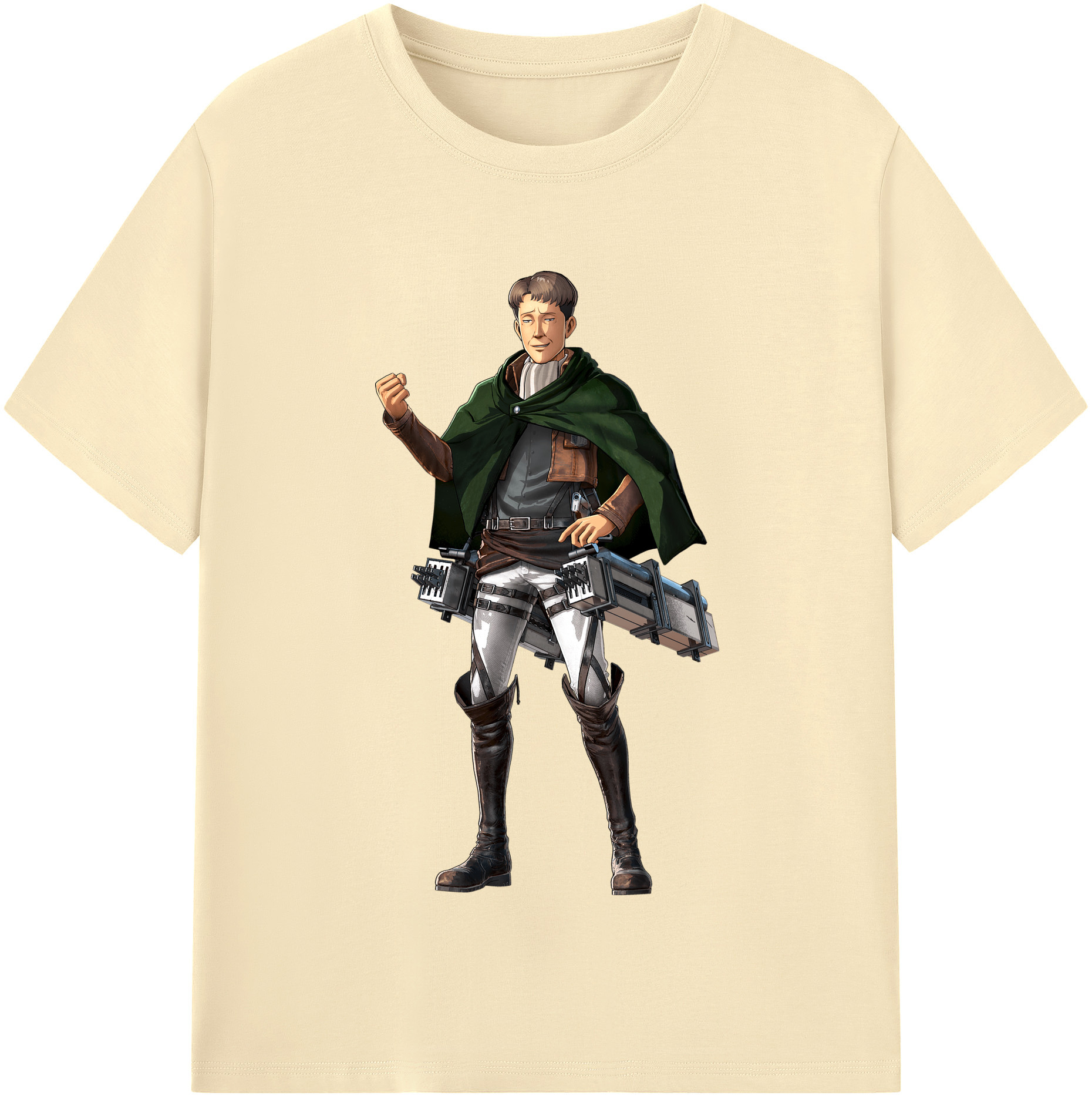 （画像用） 進撃の巨人 Attack on Titan 綿100％半袖Tシャツ（フロントプリント）