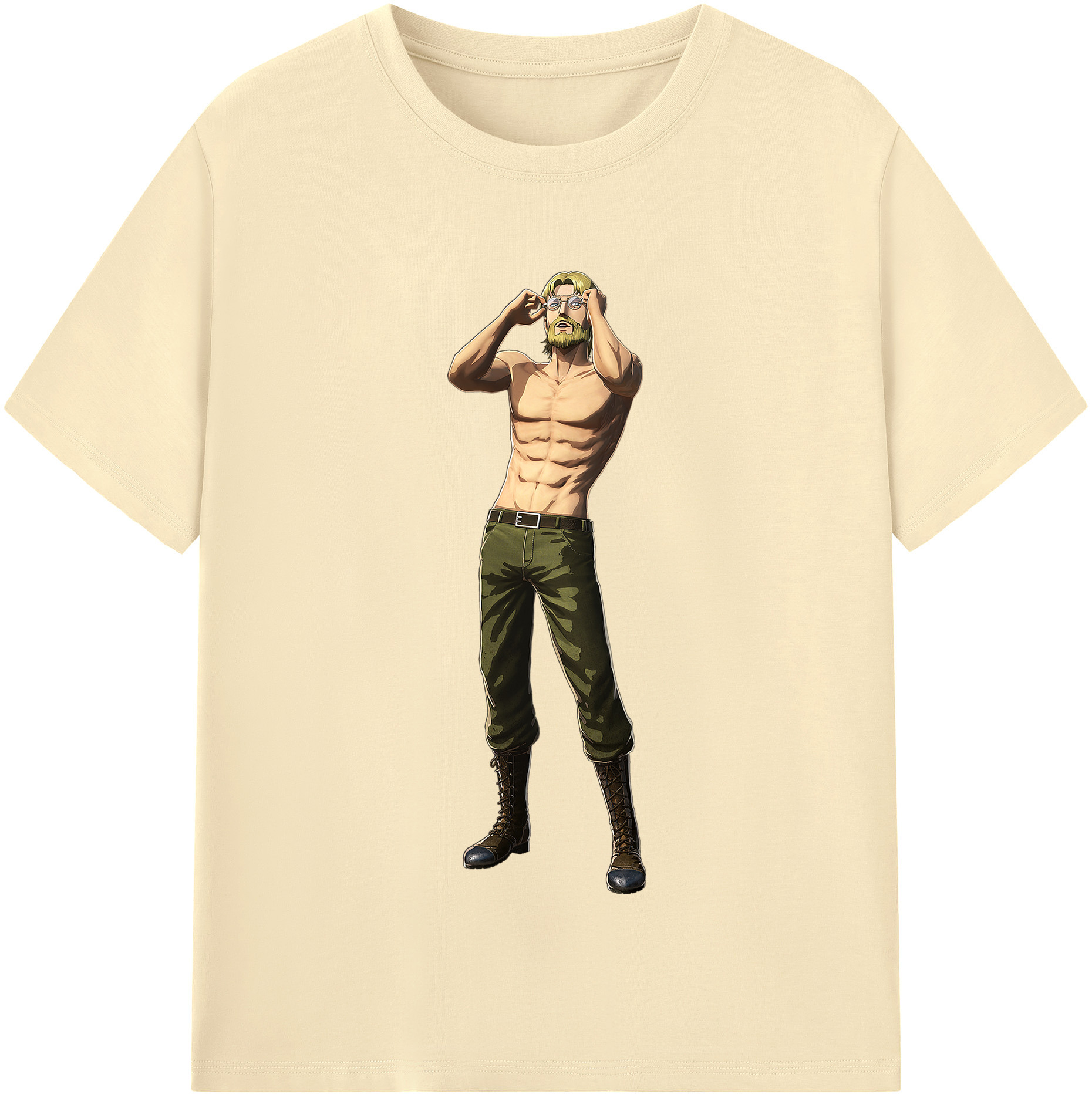 （画像用） 進撃の巨人 Attack on Titan 綿100％半袖Tシャツ（フロントプリント）