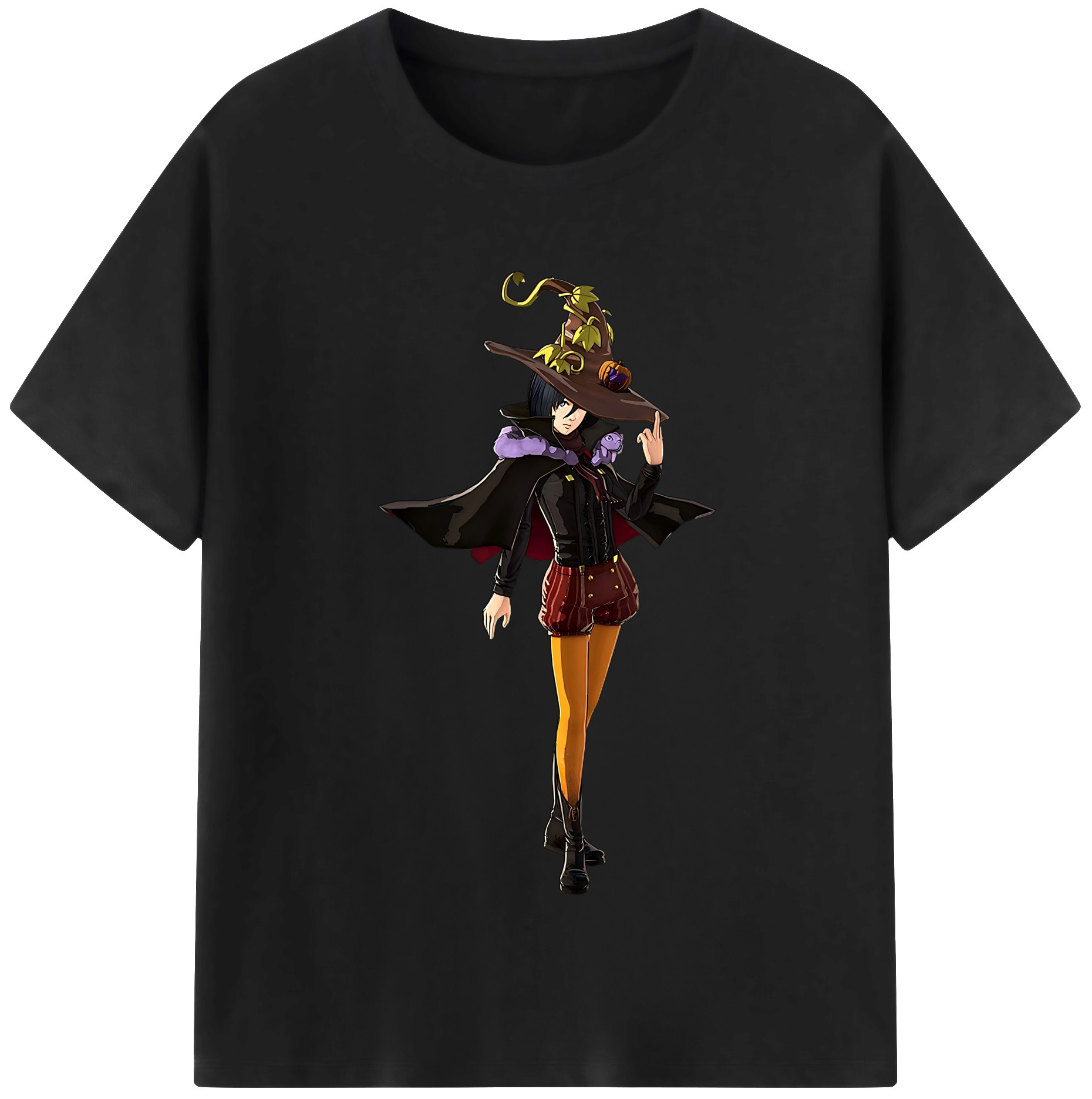 （画像用） 進撃の巨人 ミカサ·アッカーマン Attack on Titan Mikasa Ackerman 綿100％半袖Tシャツ（フロントプリント）