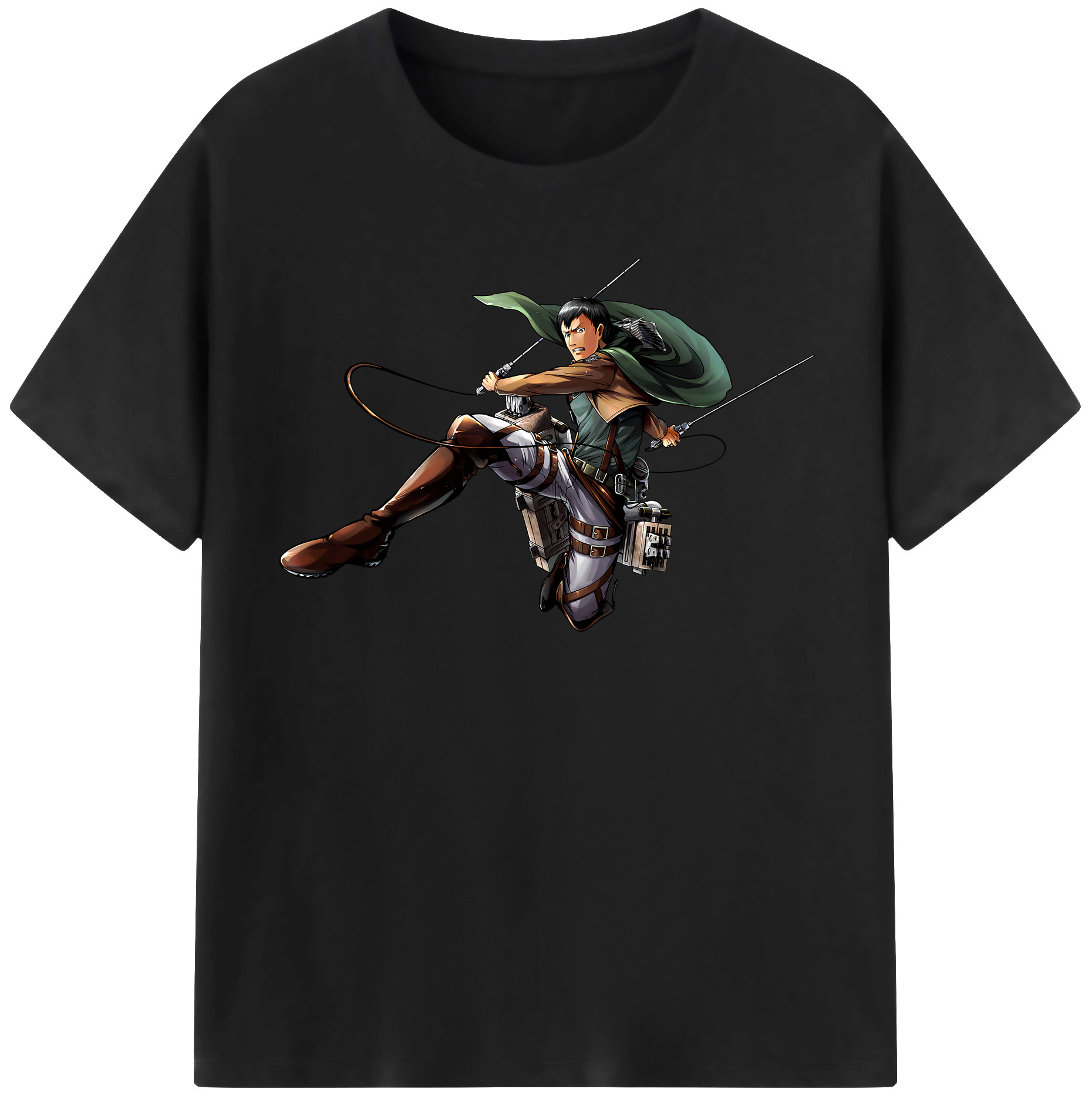 （画像用） 進撃の巨人 ベルトルト・フーバー Attack on Titan Bertholdt Hoover 綿100％半袖Tシャツ（フロントプリント）