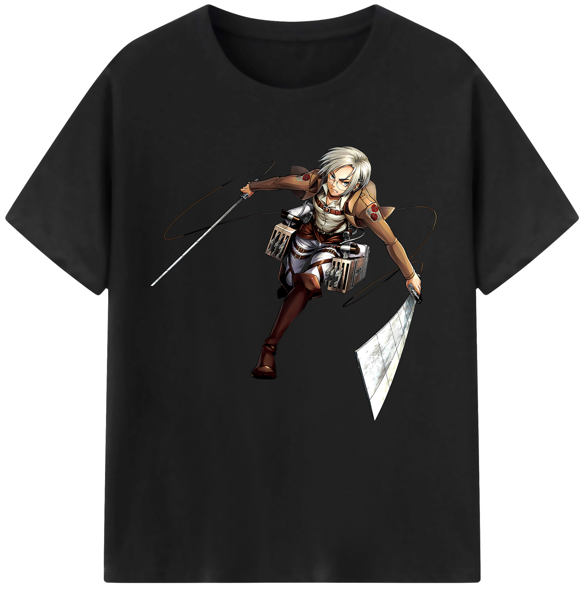 （画像用）  綿100％半袖Tシャツ（フロントプリント）