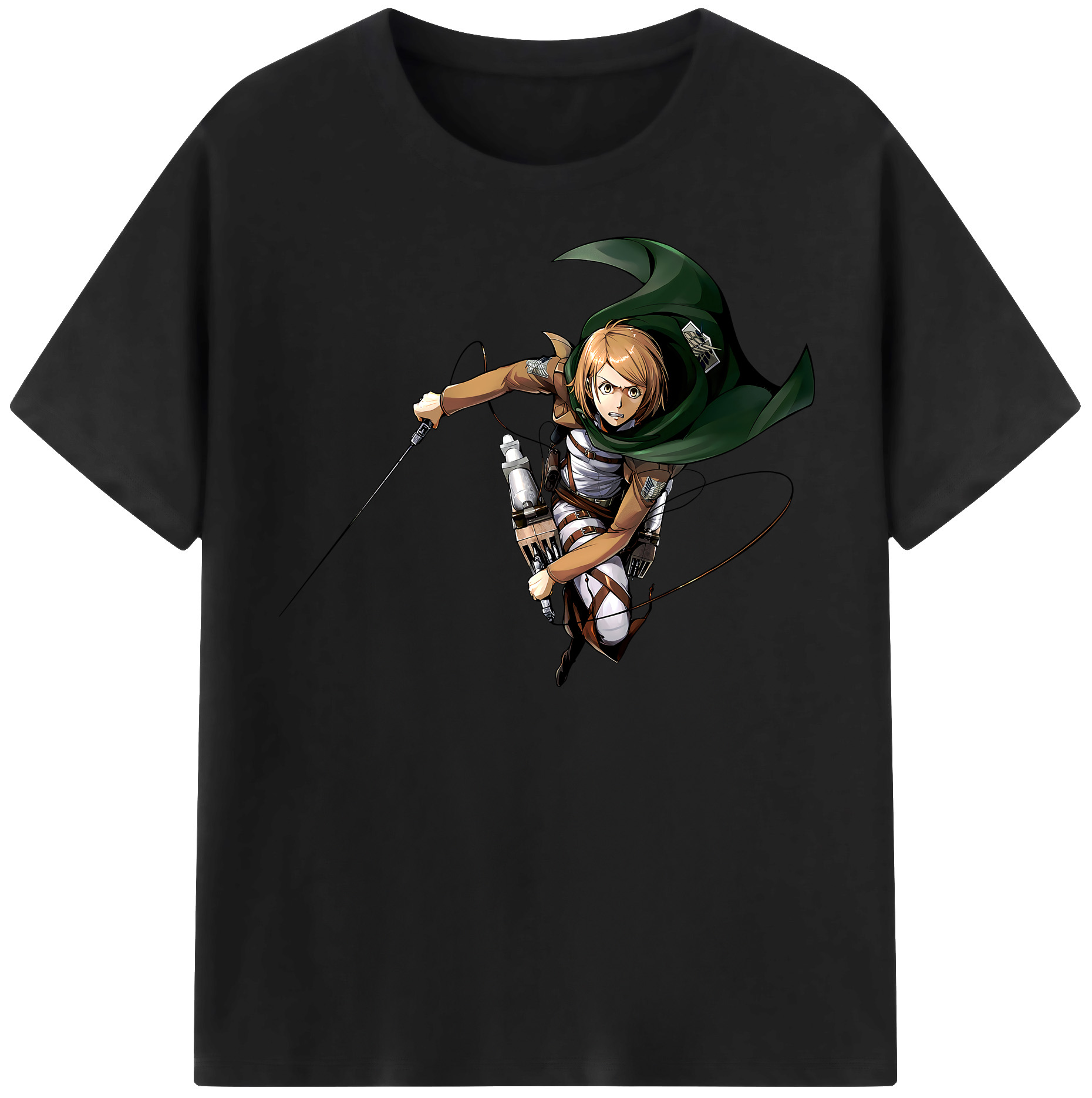 （画像用） 進撃の巨人 ペトラ·ラル Attack on Titan Petra Rall 綿100％半袖Tシャツ（フロントプリント）