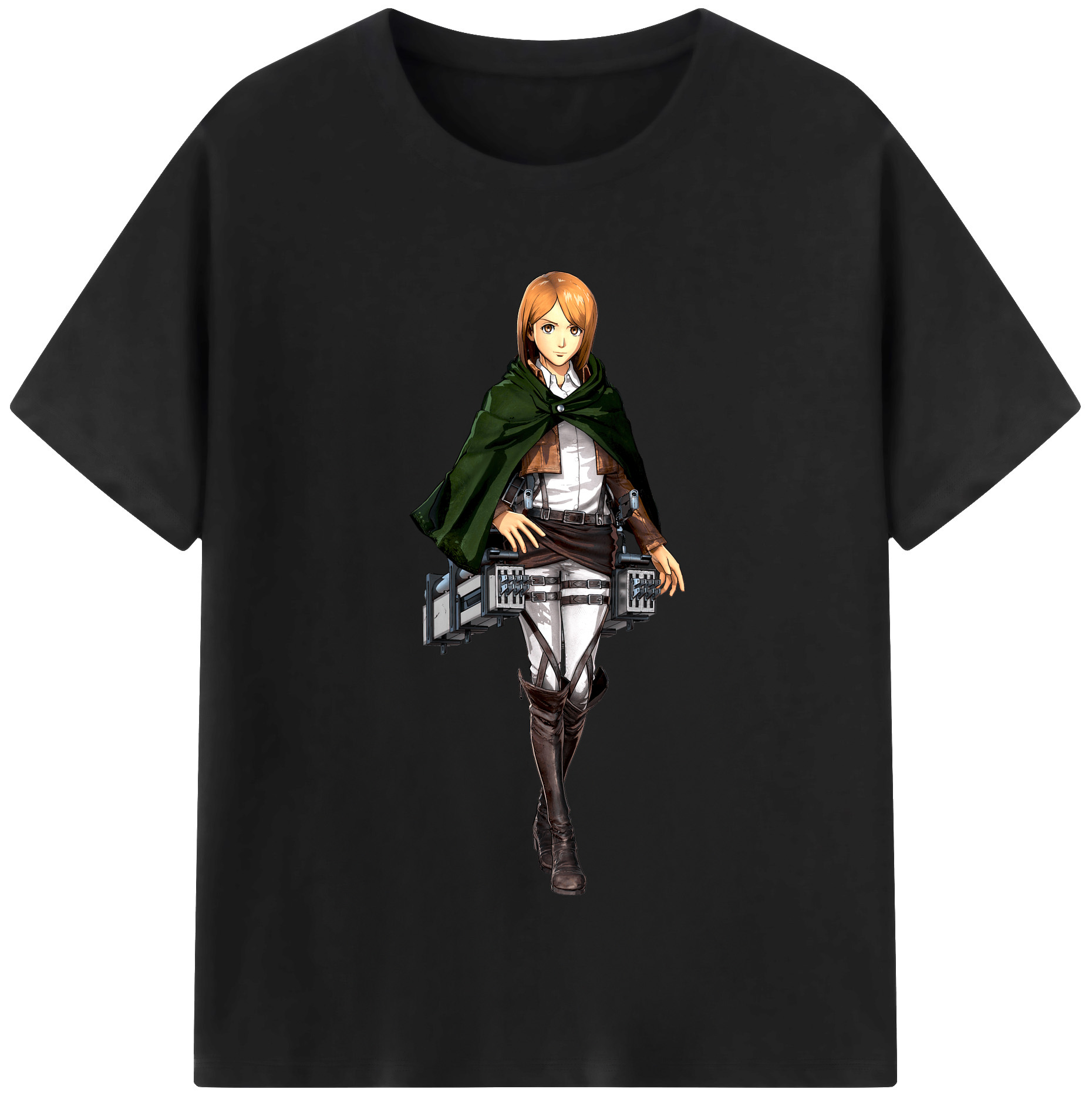 （画像用） 進撃の巨人 ペトラ·ラル Attack on Titan Petra Rall 綿100％半袖Tシャツ（フロントプリント）