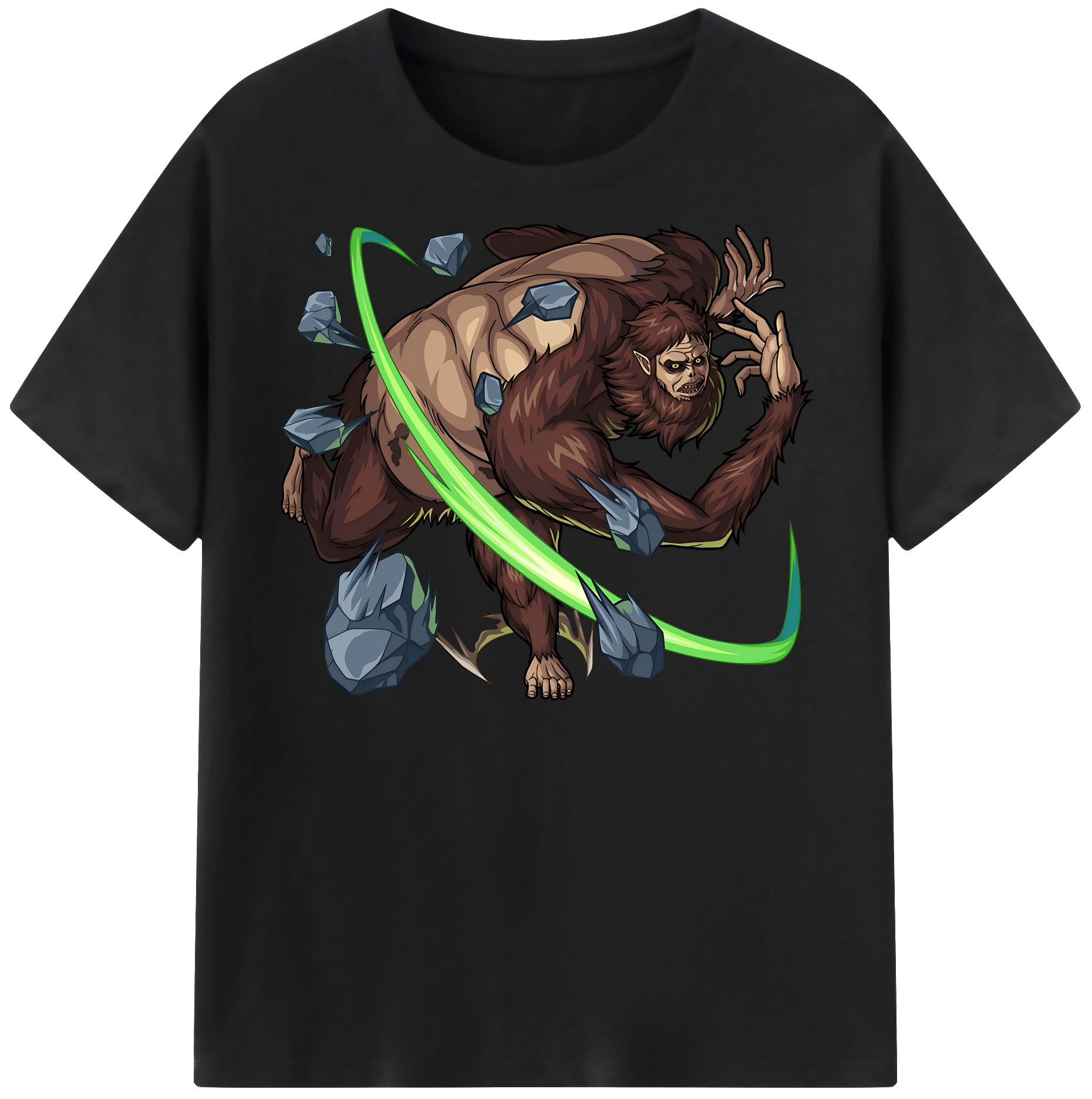 （画像用） 進撃の巨人 Attack on Titan 綿100％半袖Tシャツ（フロントプリント）