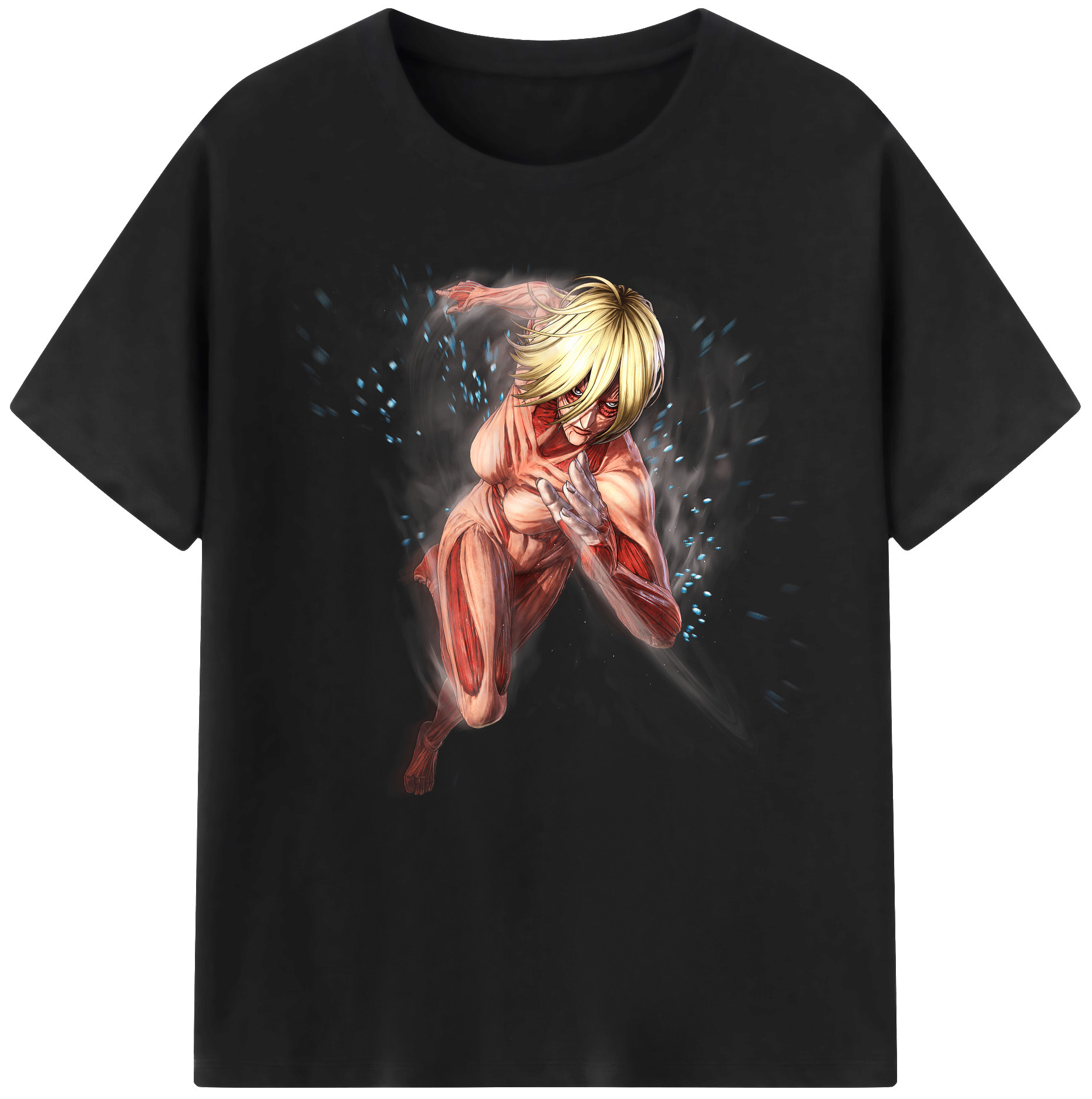 （画像用） 進撃の巨人 Attack on Titan 綿100％半袖Tシャツ（フロントプリント）