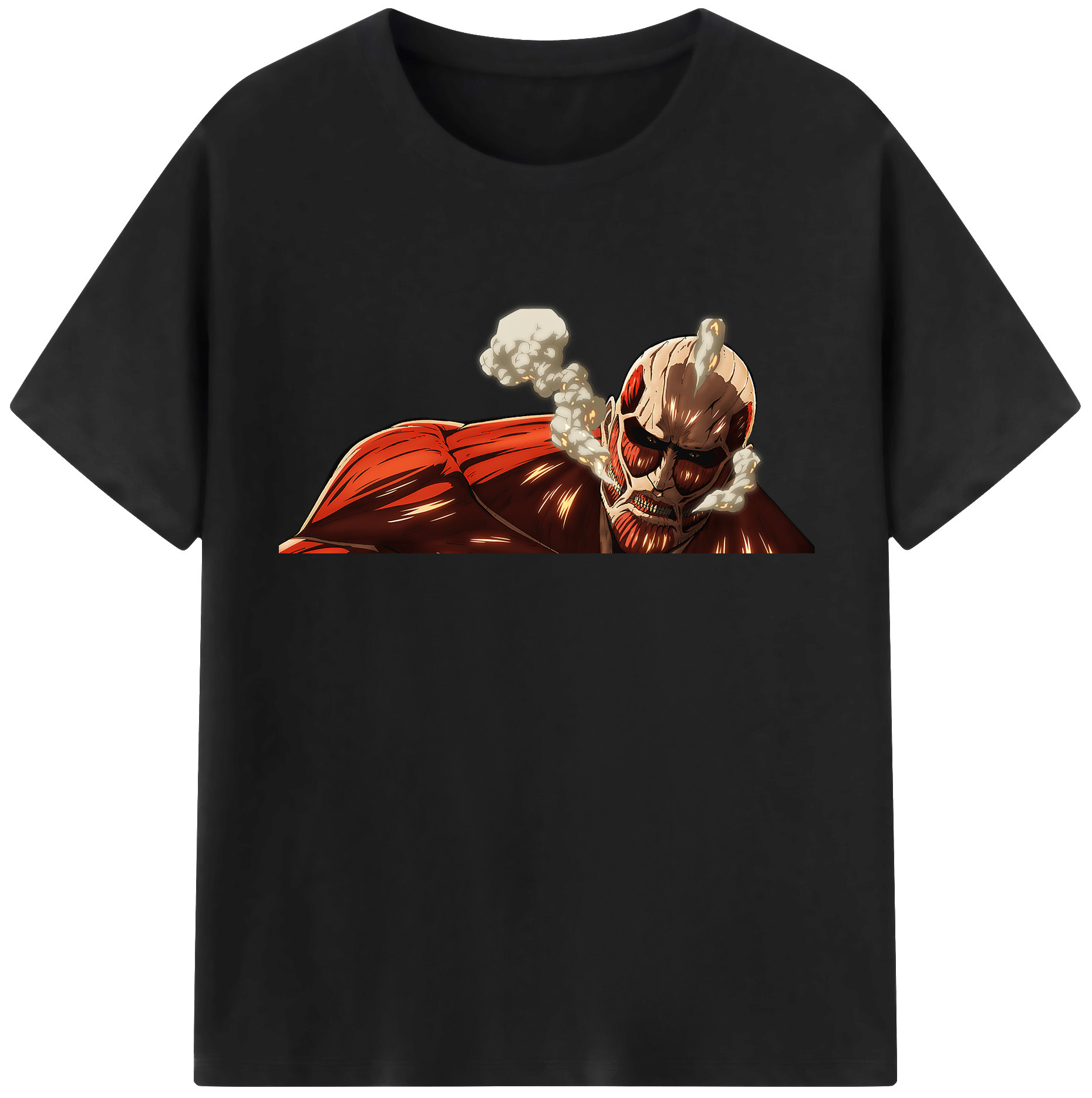 （画像用） 進撃の巨人 Attack on Titan 綿100％半袖Tシャツ（フロントプリント）