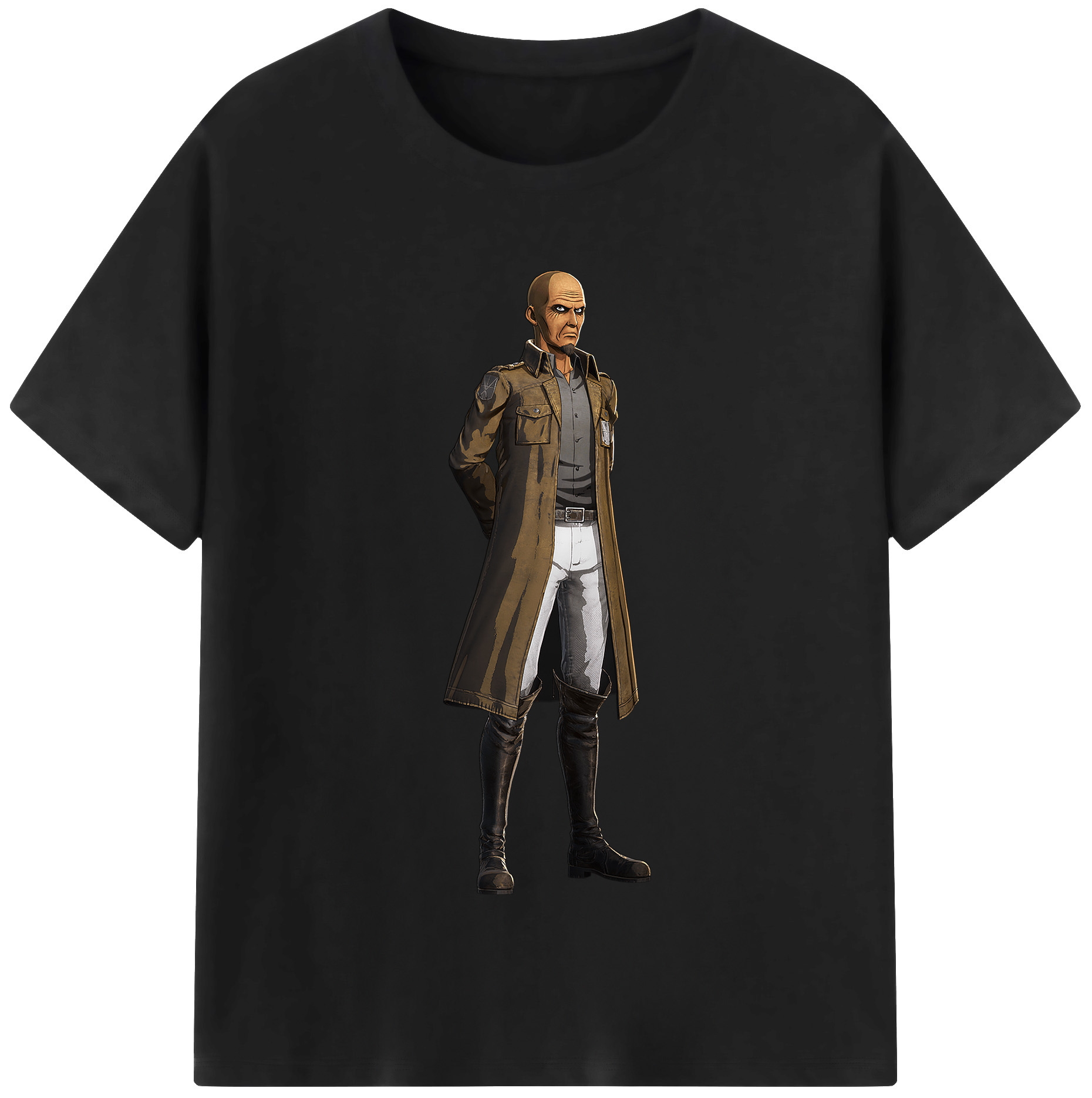 （画像用） 進撃の巨人 Attack on Titan 綿100％半袖Tシャツ（フロントプリント）