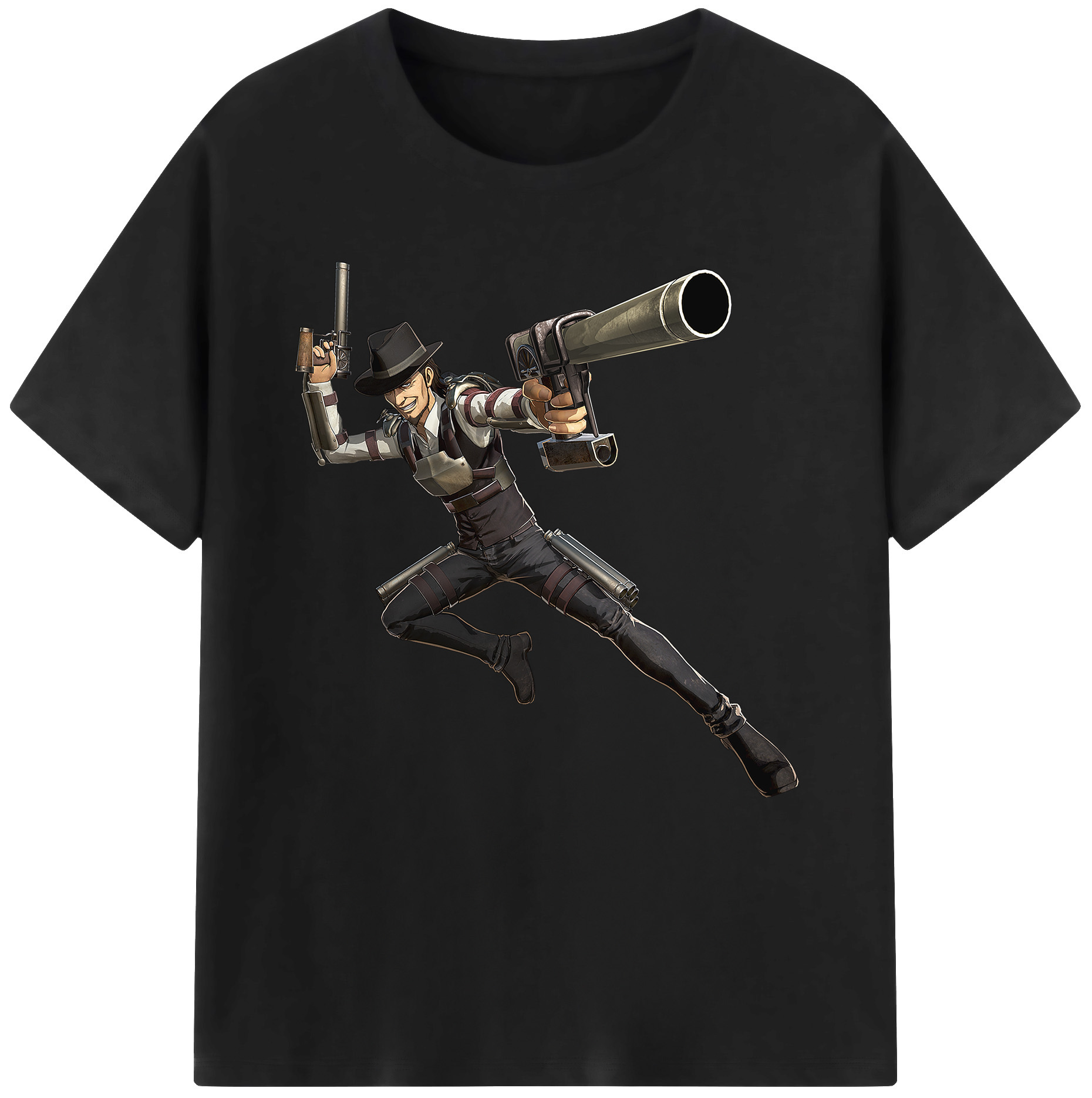 （画像用） 進撃の巨人 Attack on Titan 綿100％半袖Tシャツ（フロントプリント）