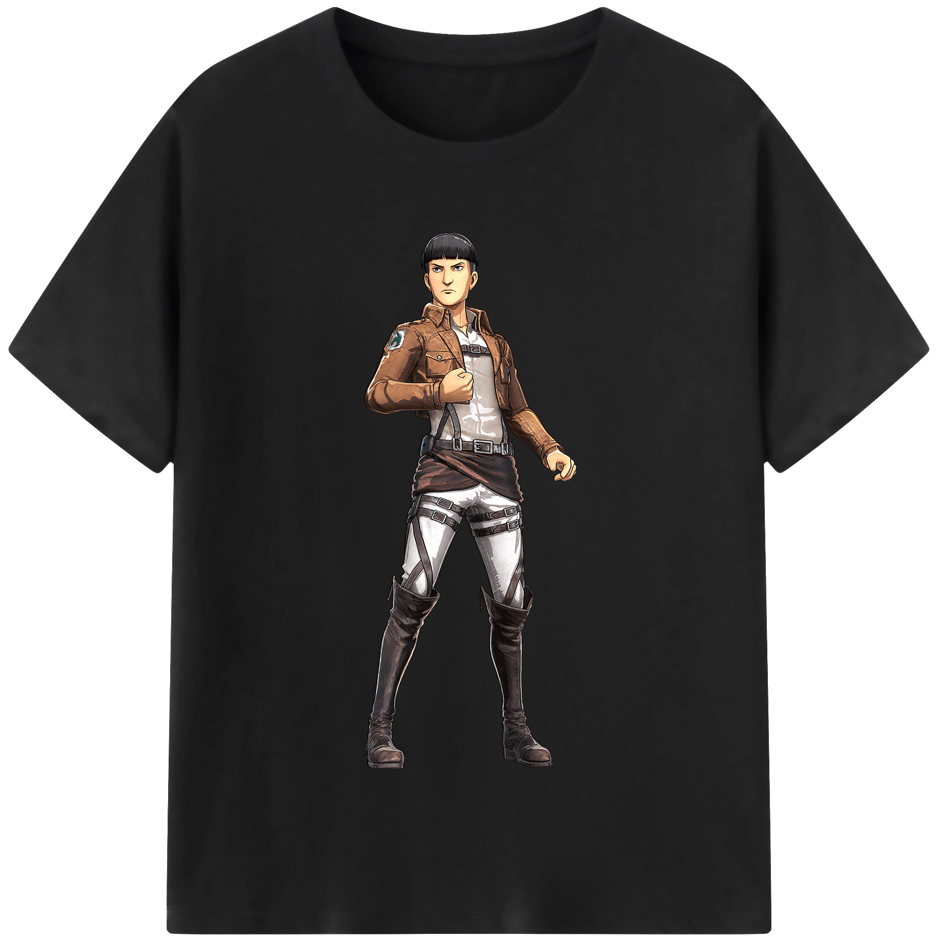 （画像用） 進撃の巨人 Attack on Titan 綿100％半袖Tシャツ（フロントプリント）