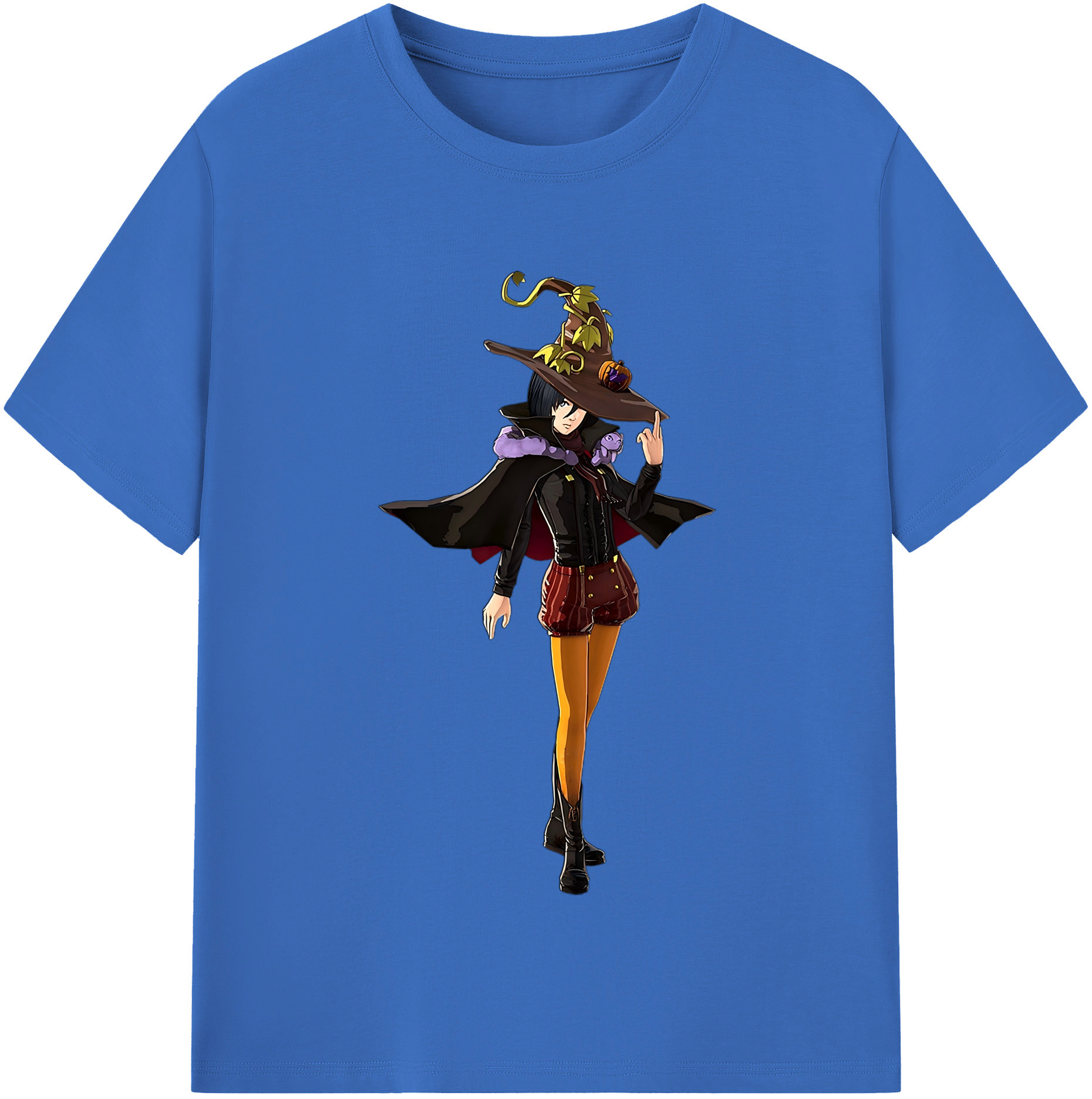 （画像用） 進撃の巨人 ミカサ·アッカーマン Attack on Titan Mikasa Ackerman 綿100％半袖Tシャツ（フロントプリント）