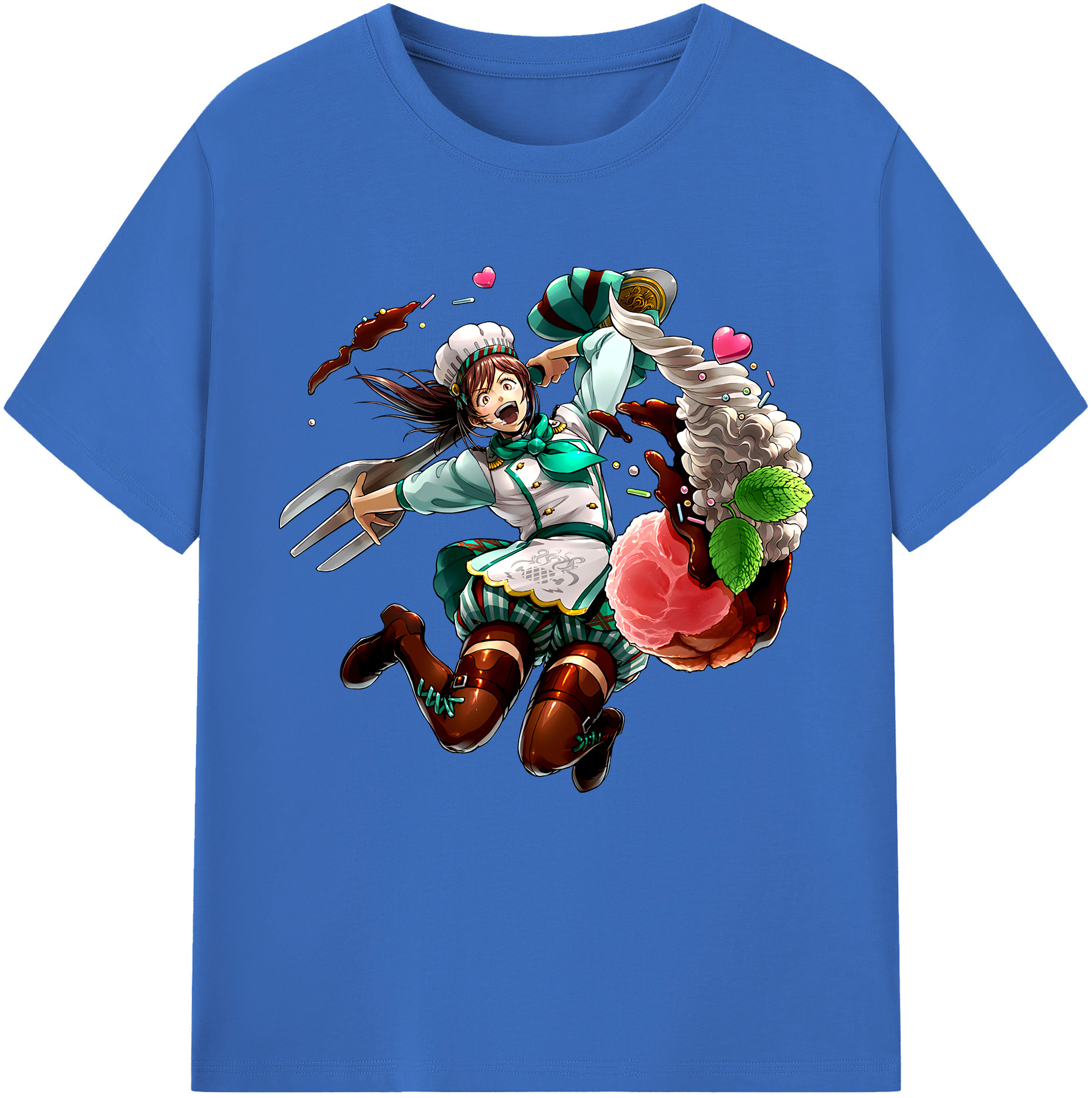 （画像用） 進撃の巨人 サシャ·ブラウス Attack on Titan Sasha Blaus 綿100％半袖Tシャツ（フロントプリント）