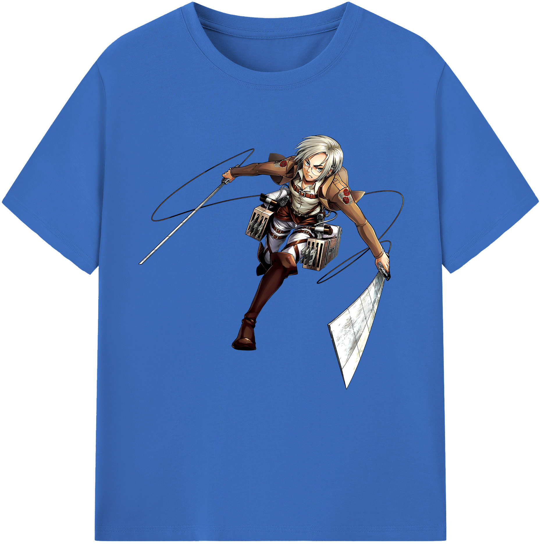 （画像用）  綿100％半袖Tシャツ（フロントプリント）