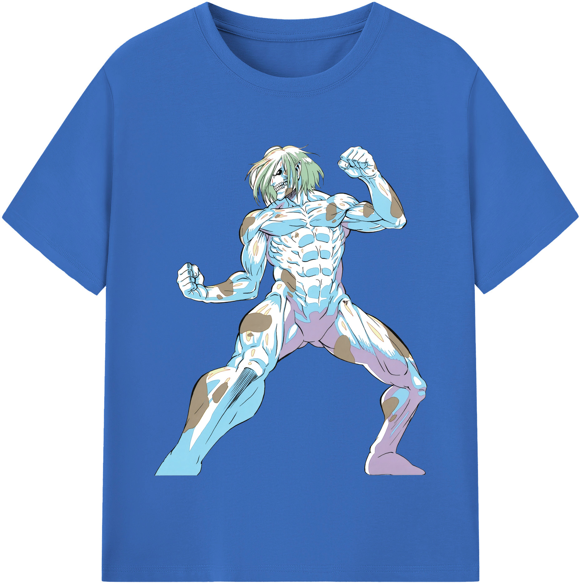 （画像用） 進撃の巨人 Attack on Titan 綿100％半袖Tシャツ（フロントプリント）