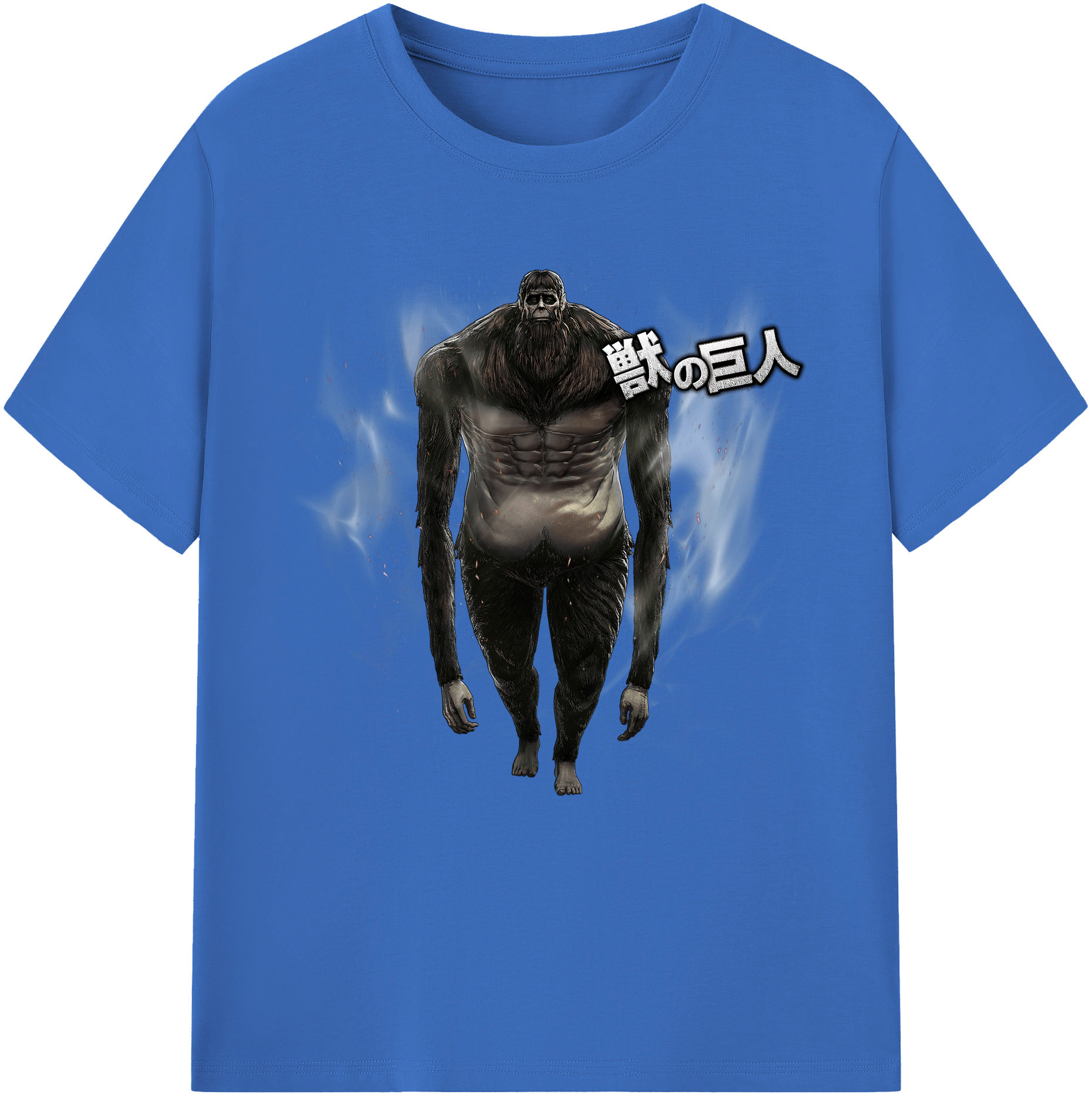 （画像用） 進撃の巨人 Attack on Titan 綿100％半袖Tシャツ（フロントプリント）