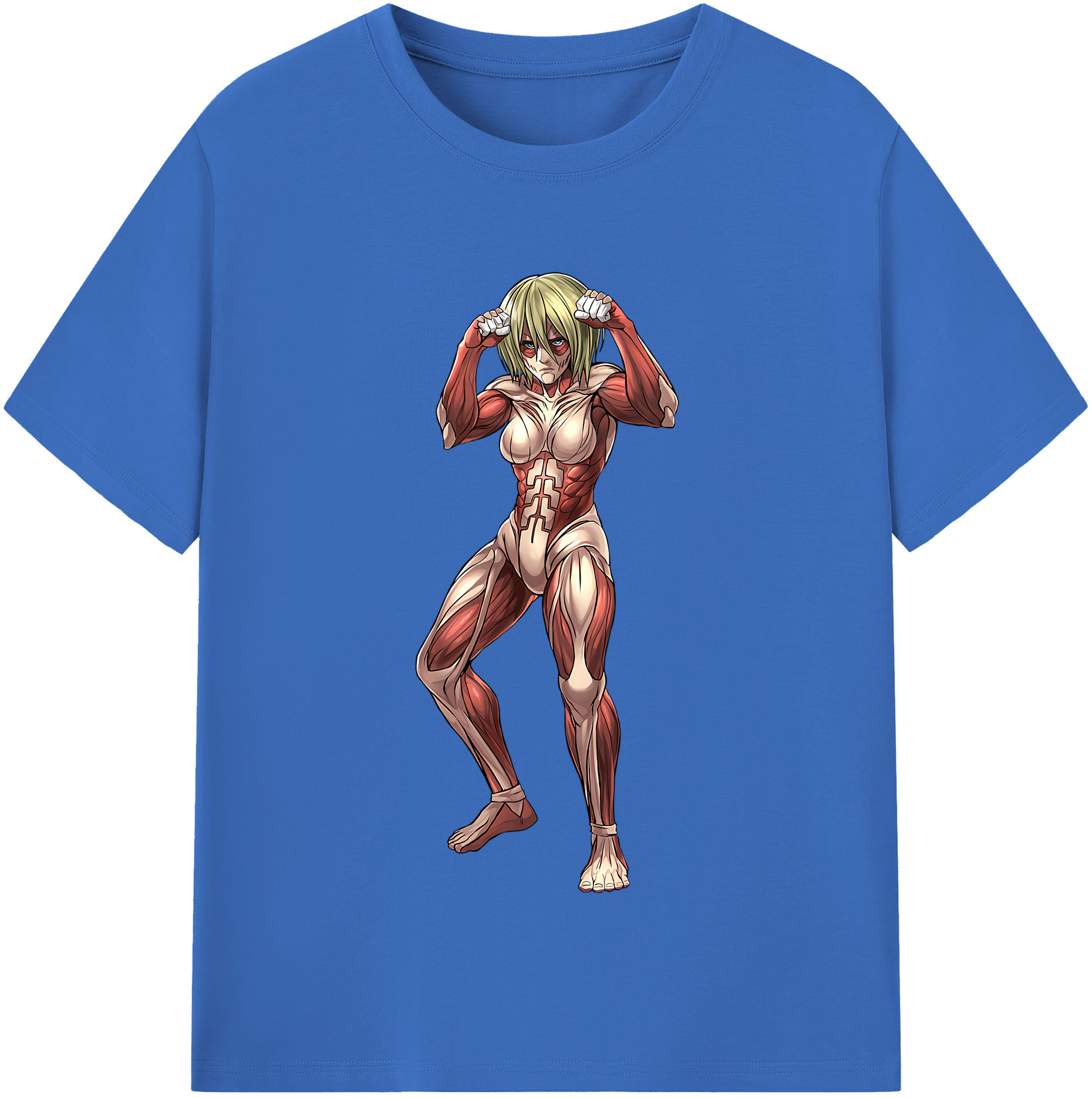 （画像用） 進撃の巨人 Attack on Titan 綿100％半袖Tシャツ（フロントプリント）