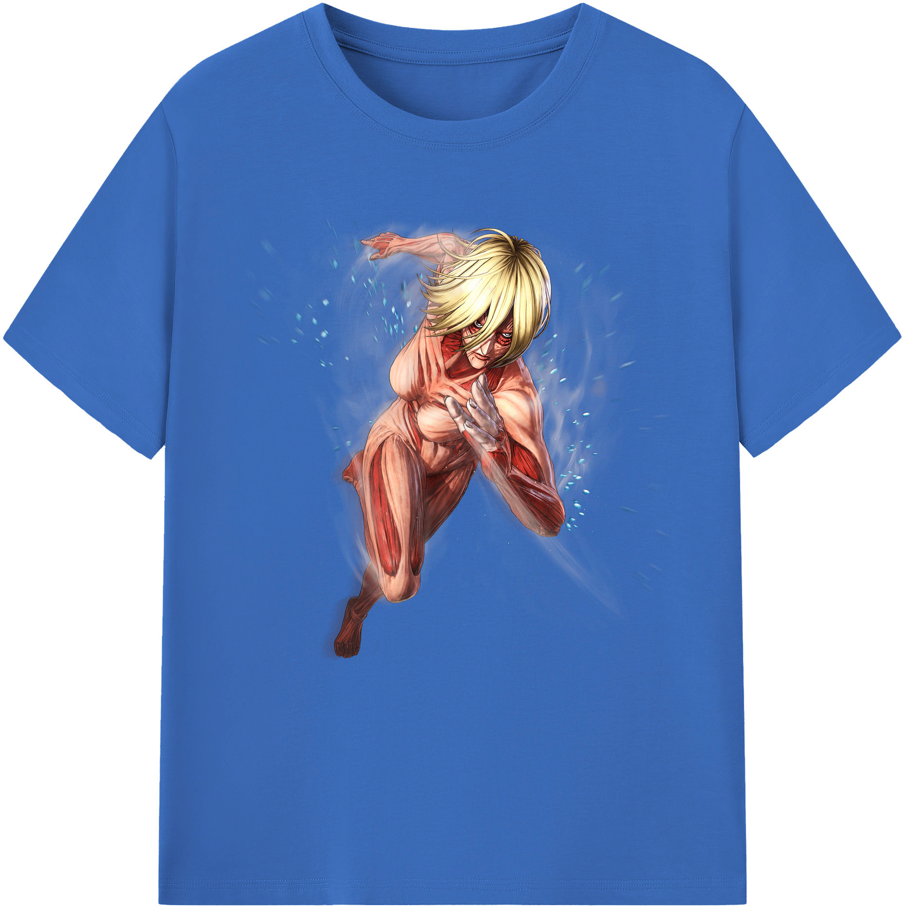 （画像用） 進撃の巨人 Attack on Titan 綿100％半袖Tシャツ（フロントプリント）