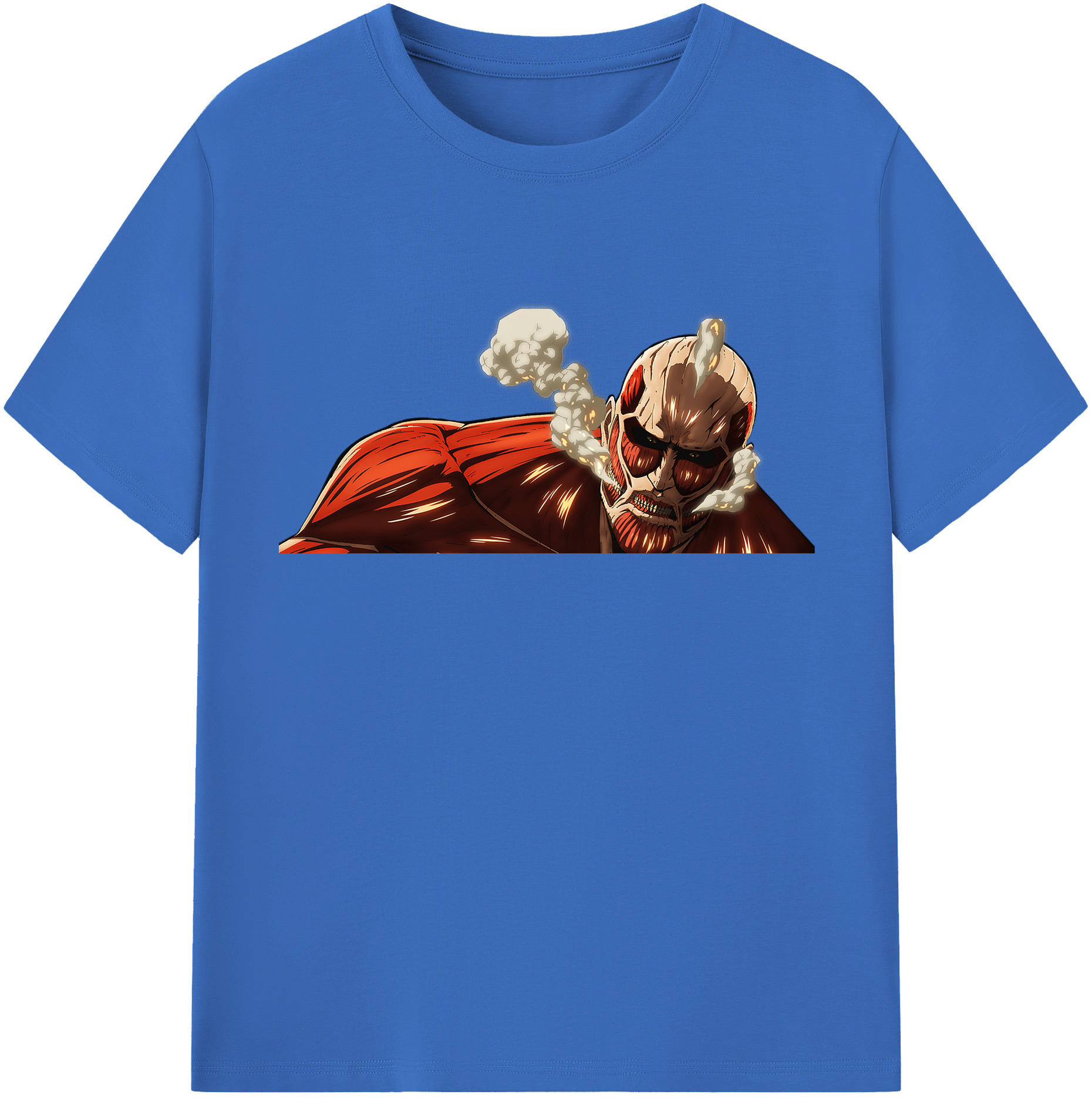 （画像用） 進撃の巨人 Attack on Titan 綿100％半袖Tシャツ（フロントプリント）