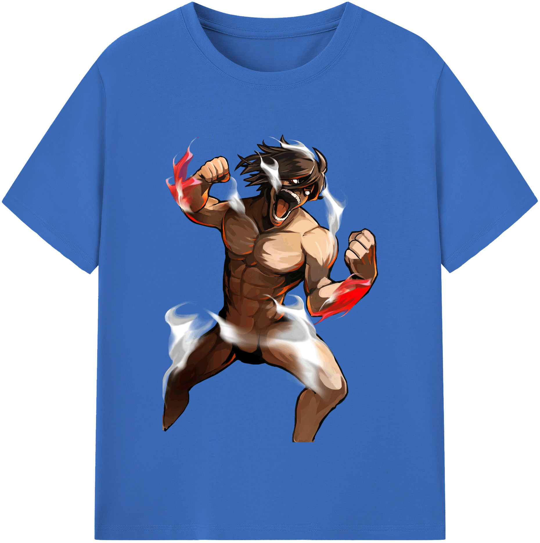 （画像用） 進撃の巨人 Attack on Titan 綿100％半袖Tシャツ（フロントプリント）