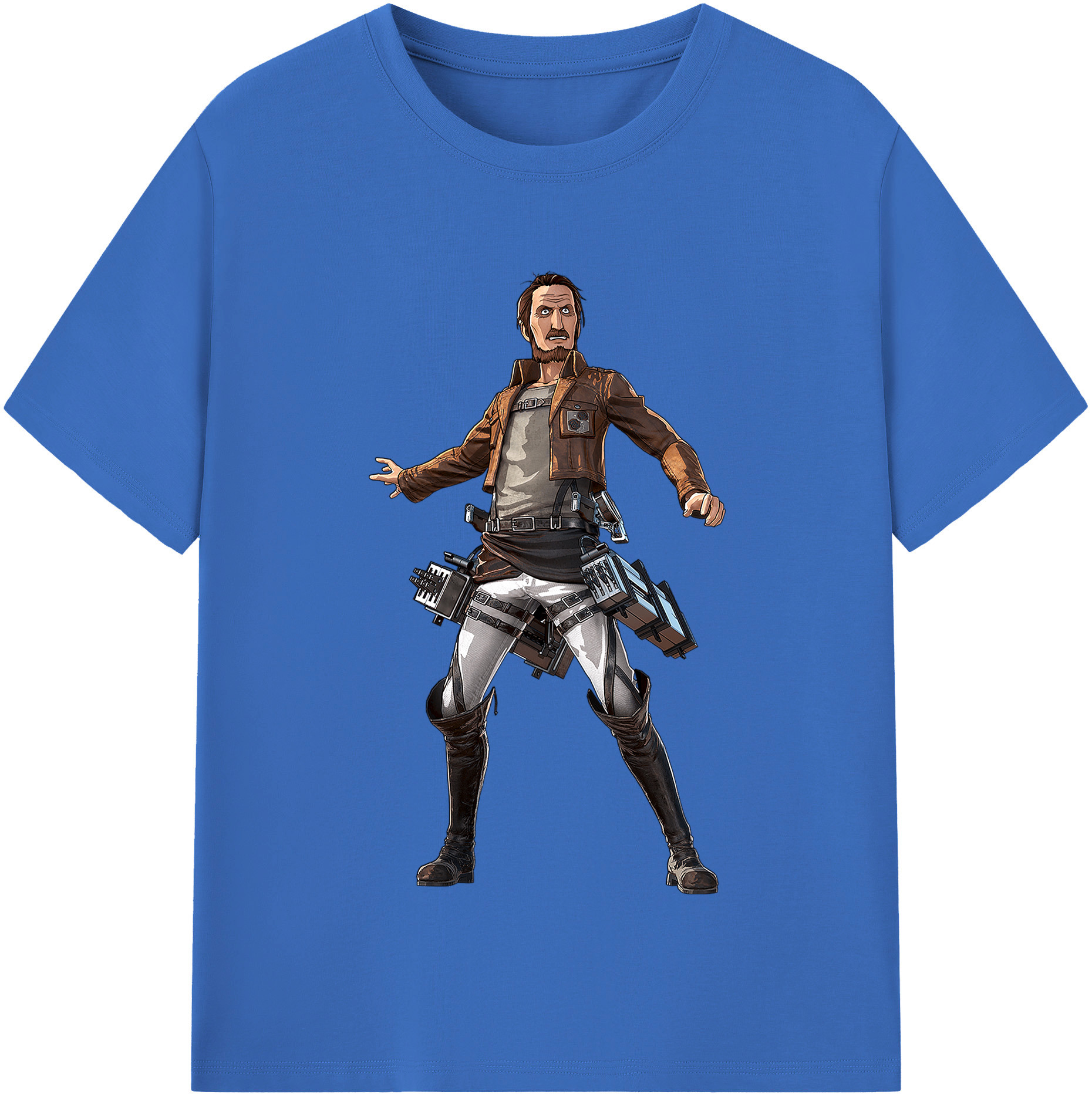 （画像用） 進撃の巨人 Attack on Titan 綿100％半袖Tシャツ（フロントプリント）